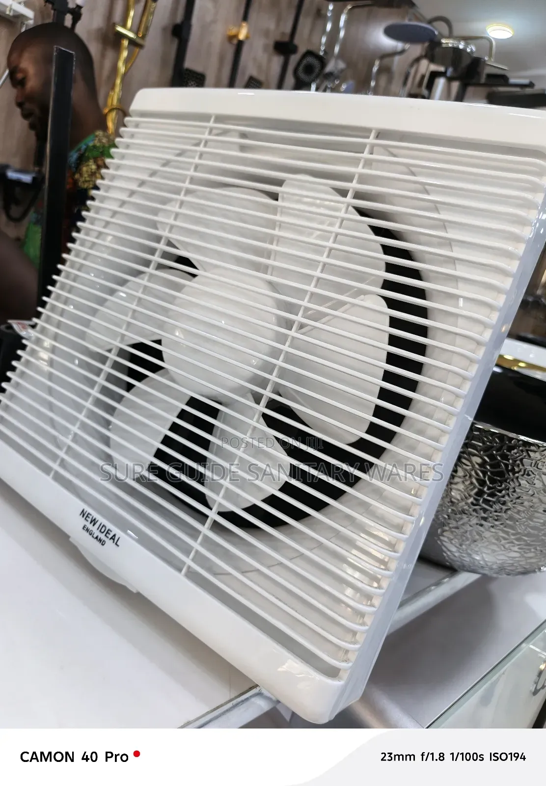 10" Wall Mounted Exhaust Fan