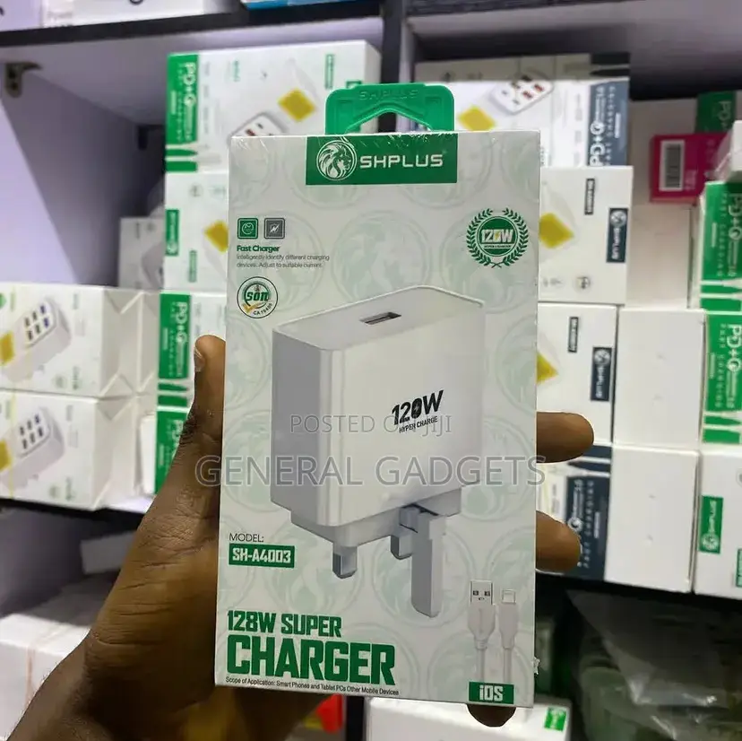 30mins Fast Charge iPhone Charger (120w)