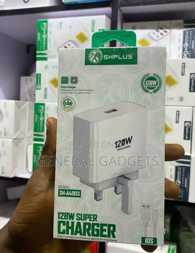 30mins Fast Charge iPhone Charger (120w)