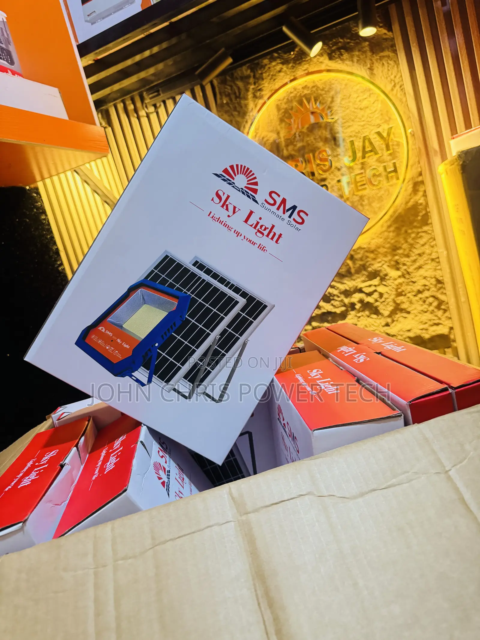 200w Sms Solar Flood Light