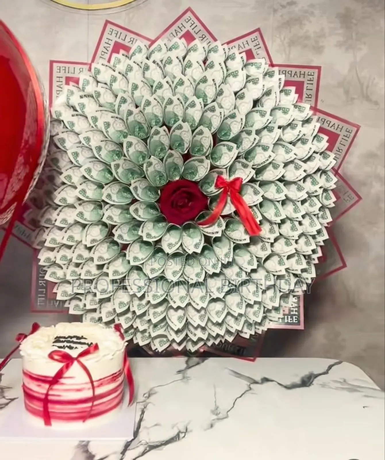 Big Girl, Big Money Bouquet, Sign Out Surprise Packages, Lagos