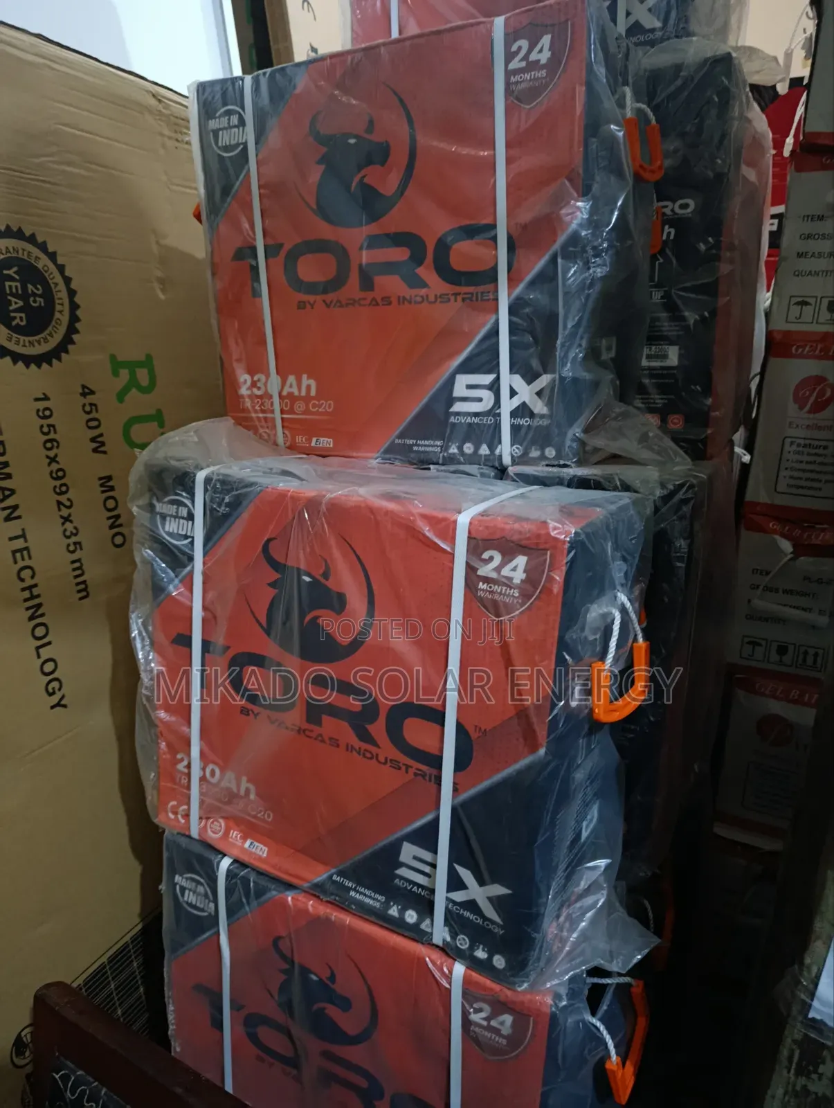 Toro 230ah Tubular Battery – High Performance Long Life!