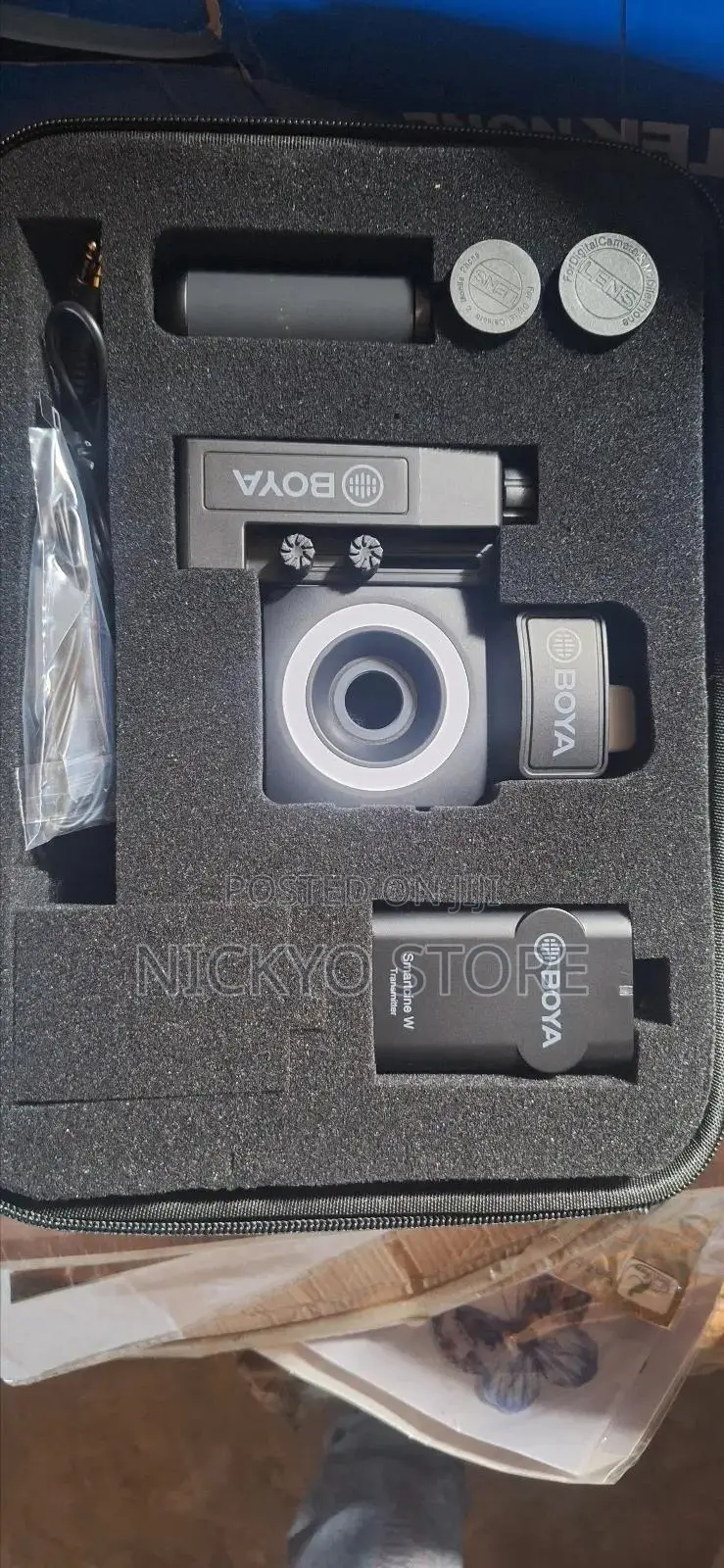 Boya Smartcine Smartphone Video Kit With Wireless Microphone System