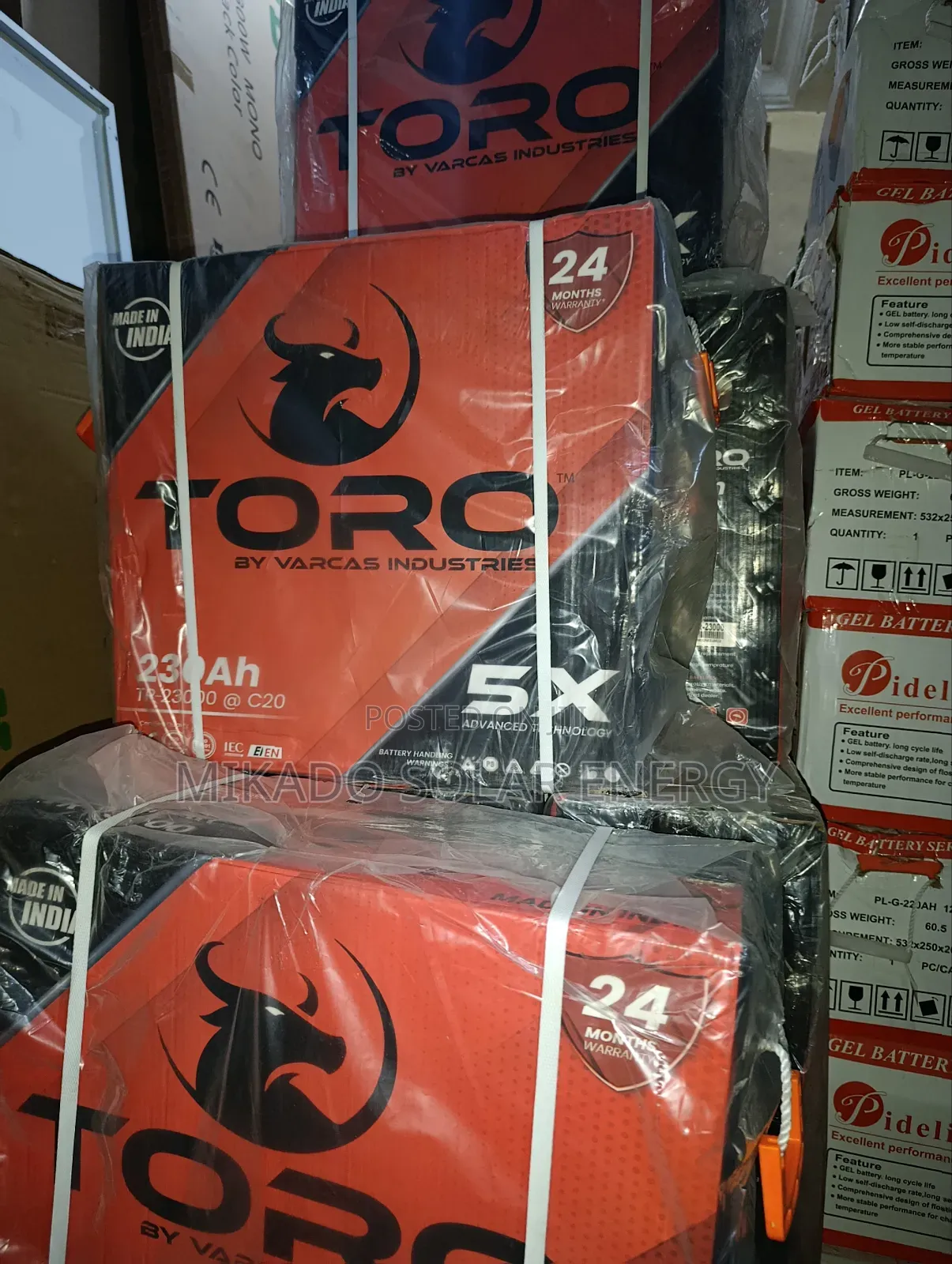 Toro 230ah Tubular Battery – High Performance Long Life!