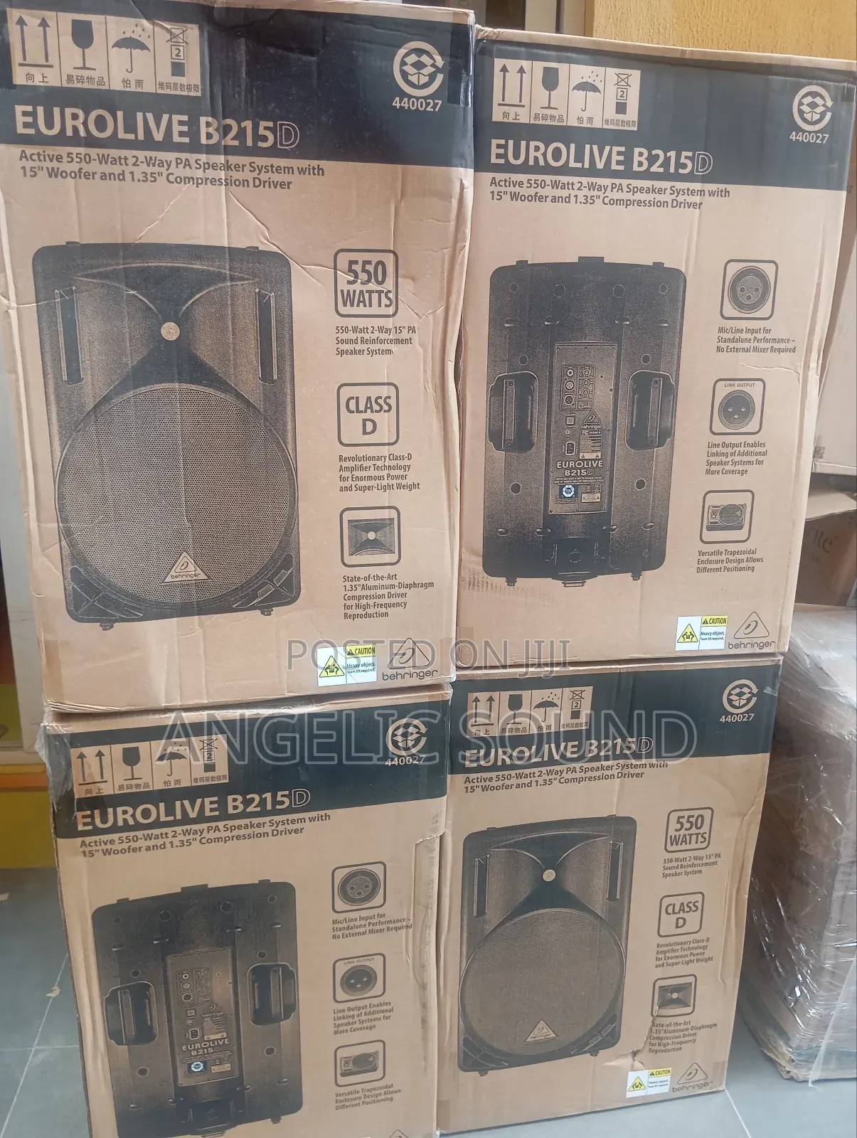 Beringer 15 Inches Public Address System