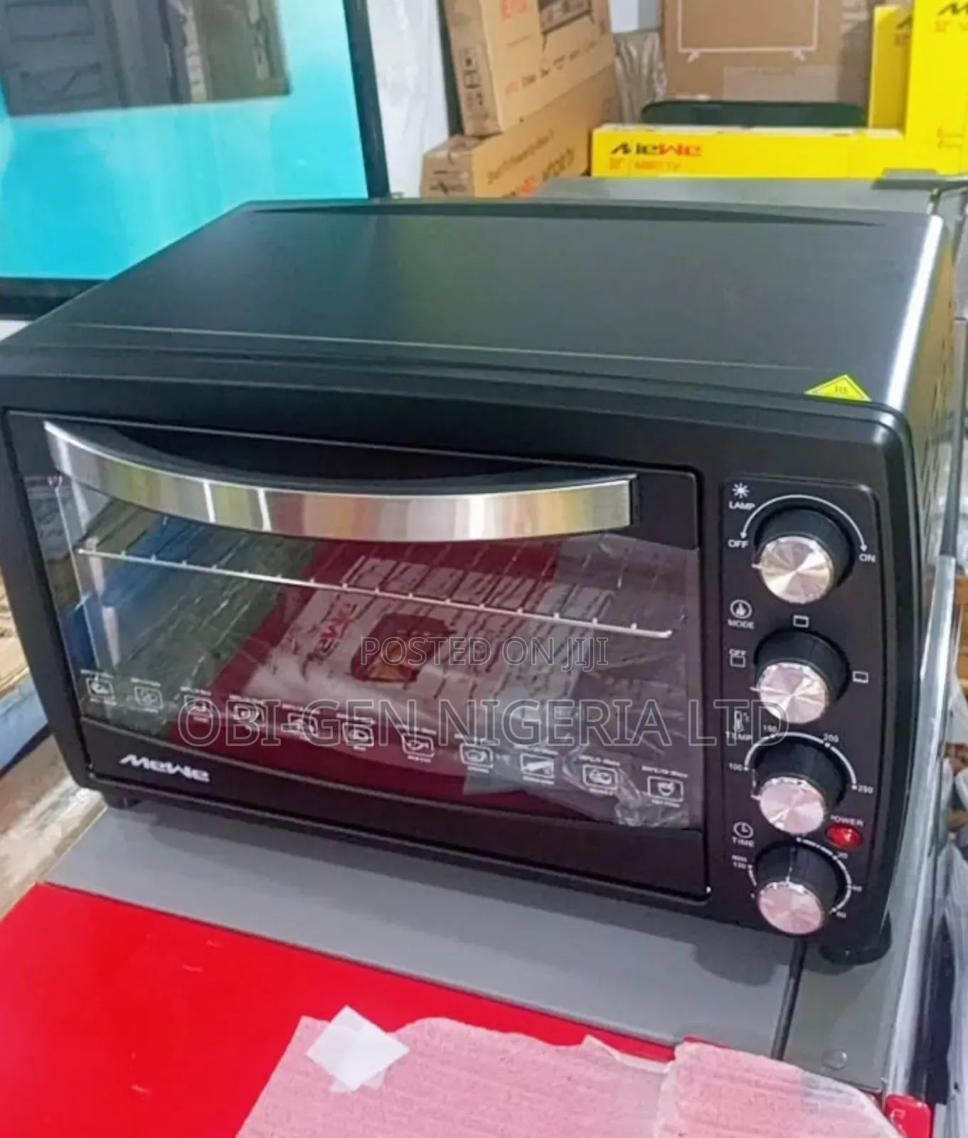 Mewe Electric Oven 38l Mwkca-oven3801 Set