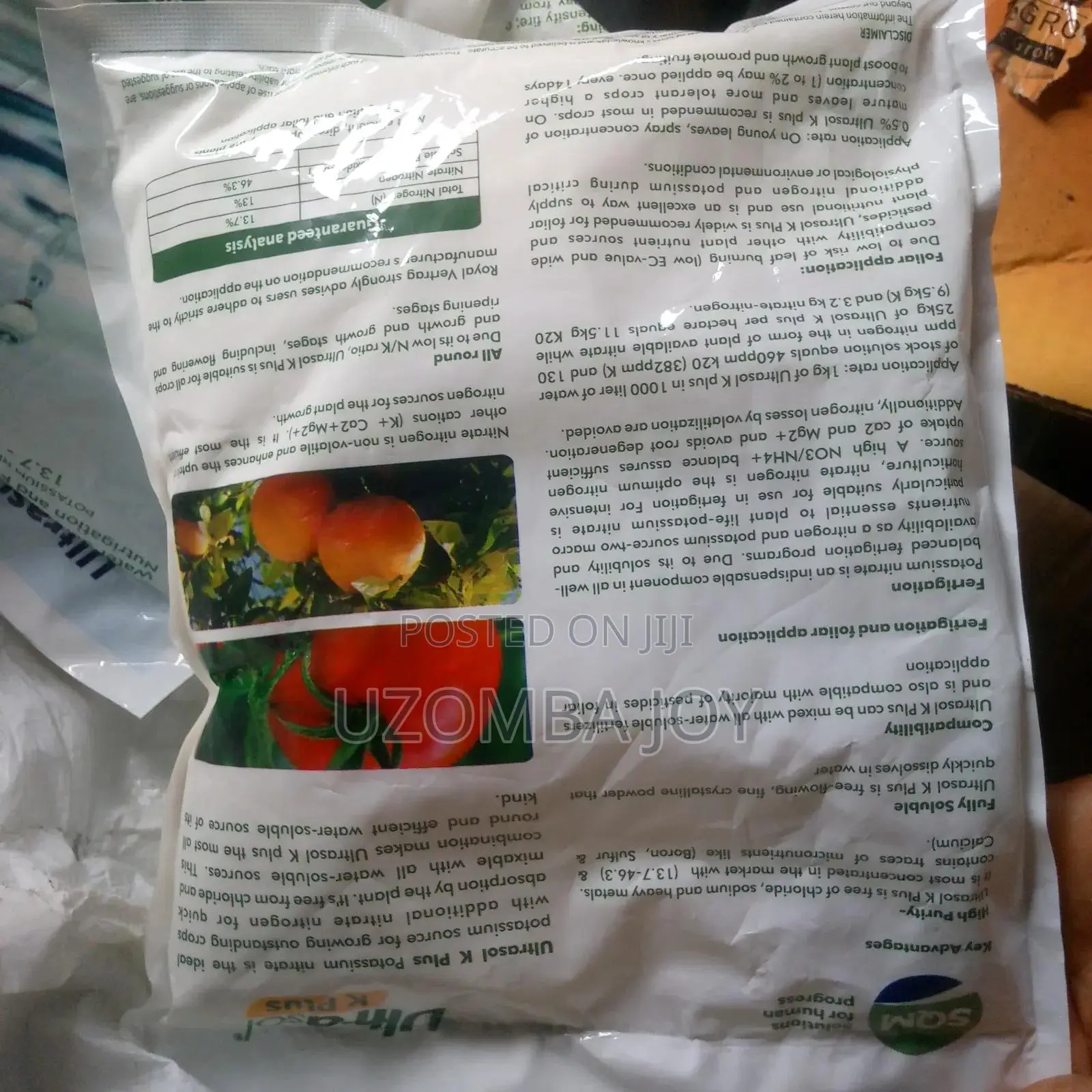 Ultrasol K Plus( Soluble Potassium Nitrate) 1kg
