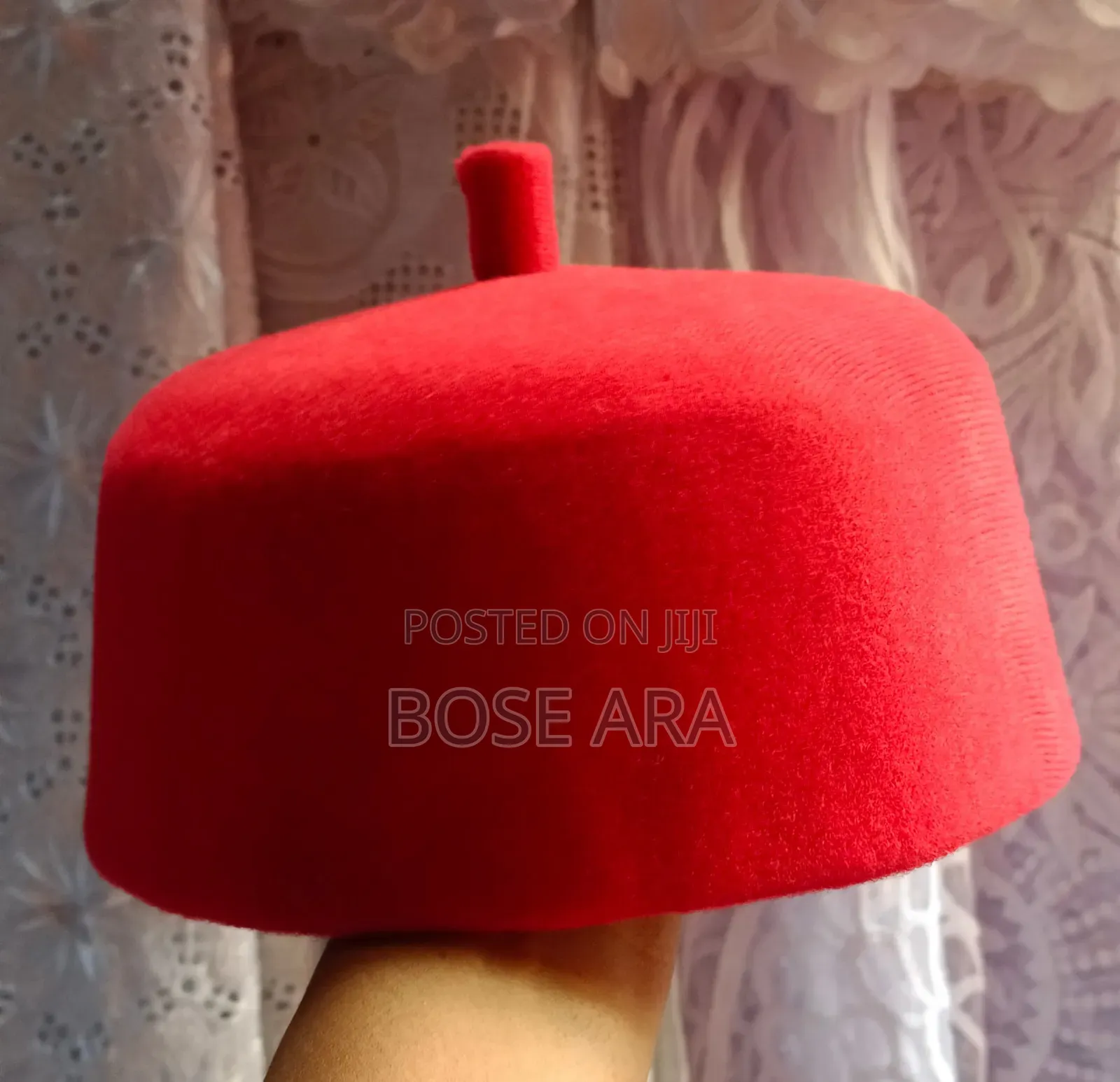 Traditional Igbo Red Cap