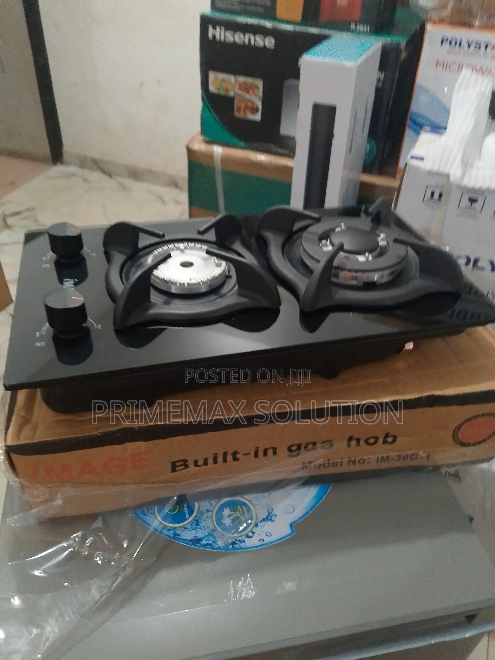 Image Compact 70cm Duo-Burner Gas Hob: Built-in Elegance