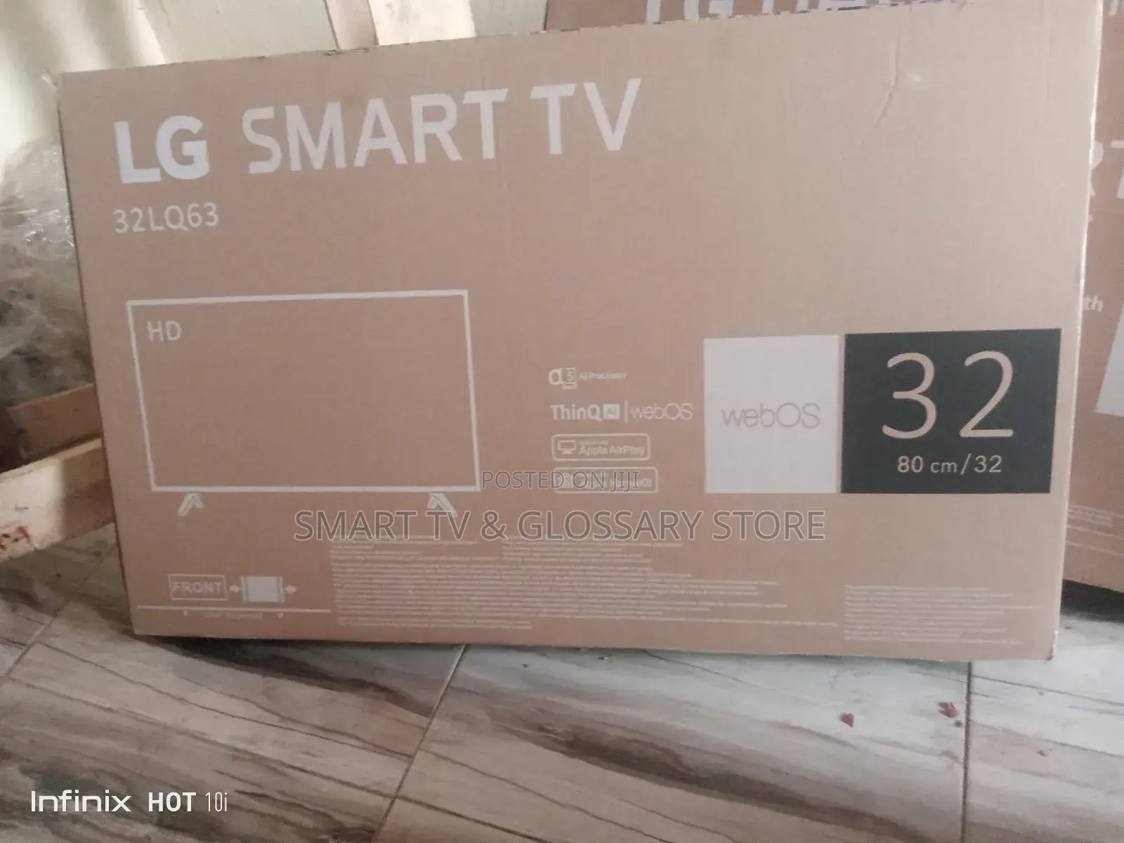 32 Inches Smart With Frameless Slim Tv