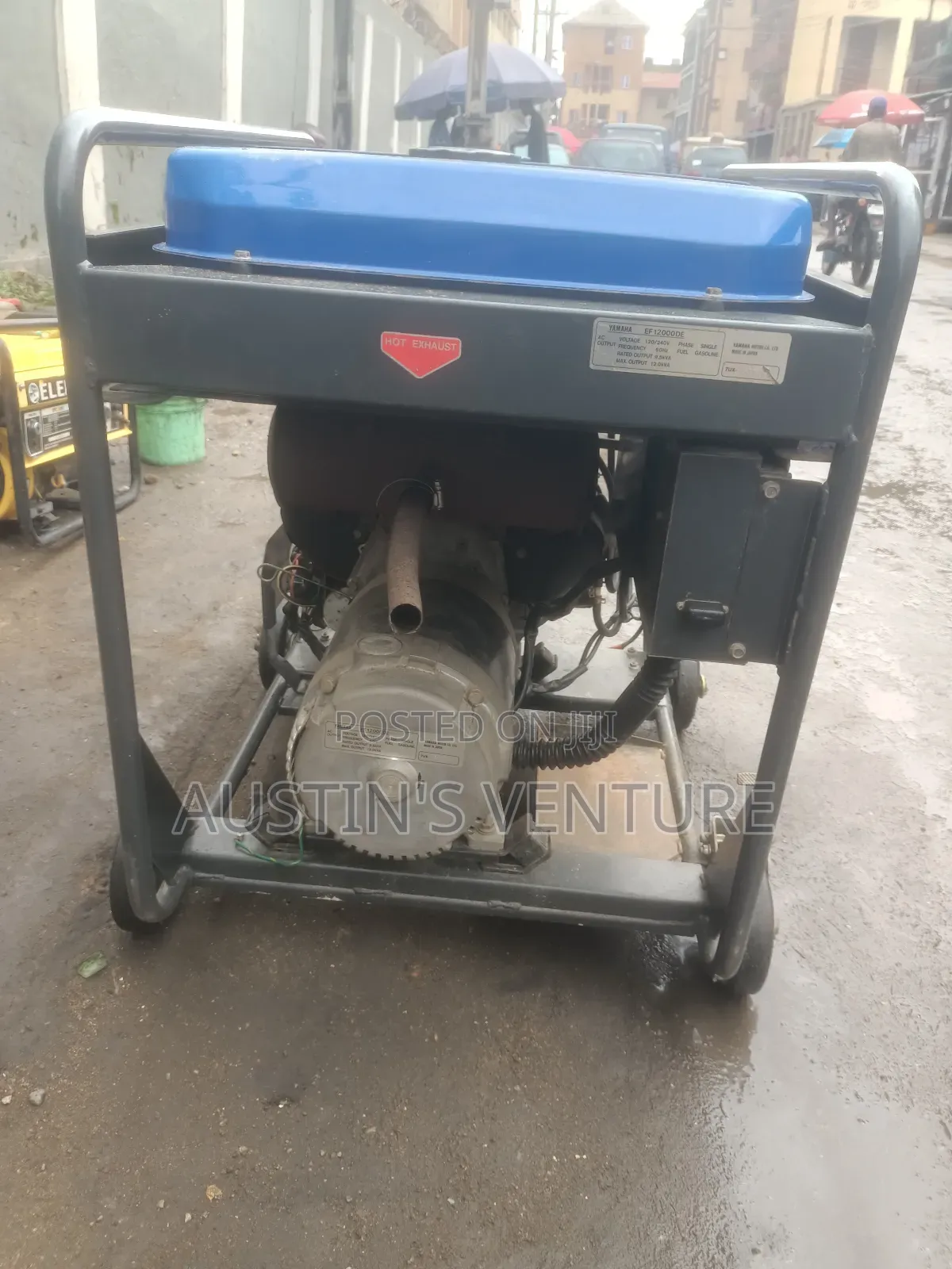 Tokunbor 12kva Yamaha Industrial Petrol Generator.