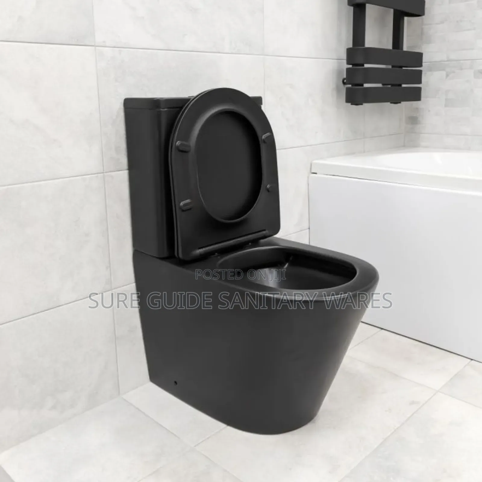 Black Executive Set Water Closet