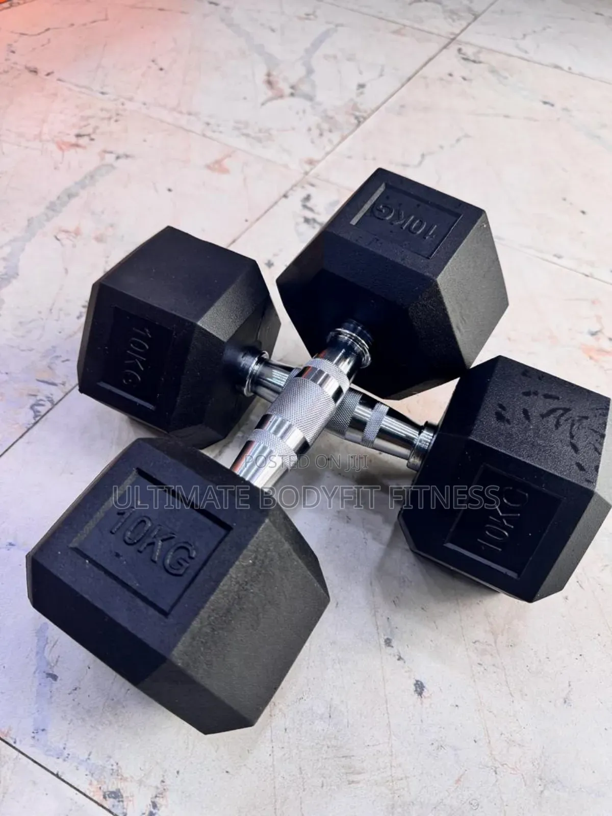 Brand New 10kg Hex Dumbbell