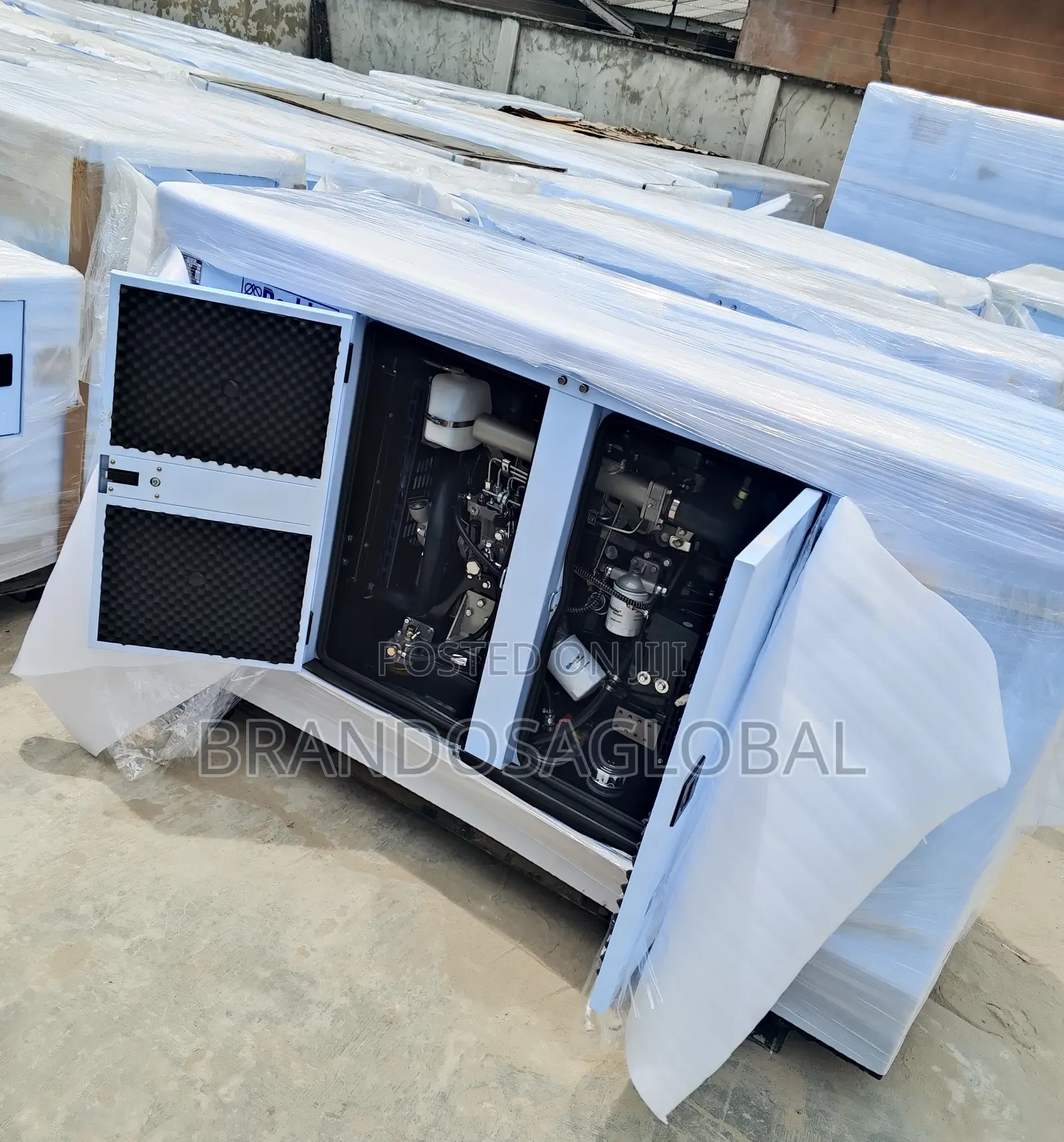 Perkins 30kva Diesel Generator | Soundproof Enclosure | Rugged Build