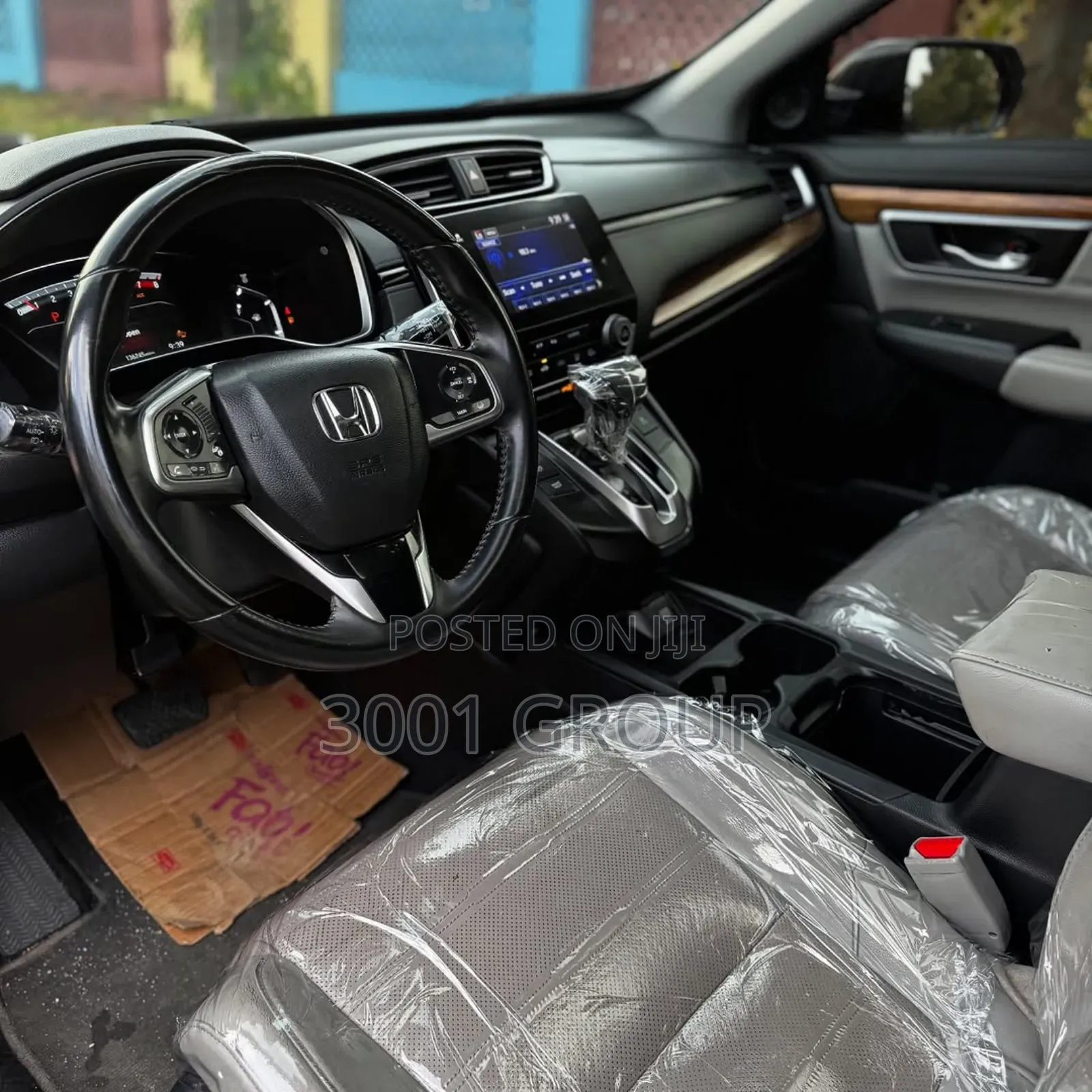Honda CR-V Touring 4dr SUV AWD (1.5L 4cyl CVT) 2017 Gray