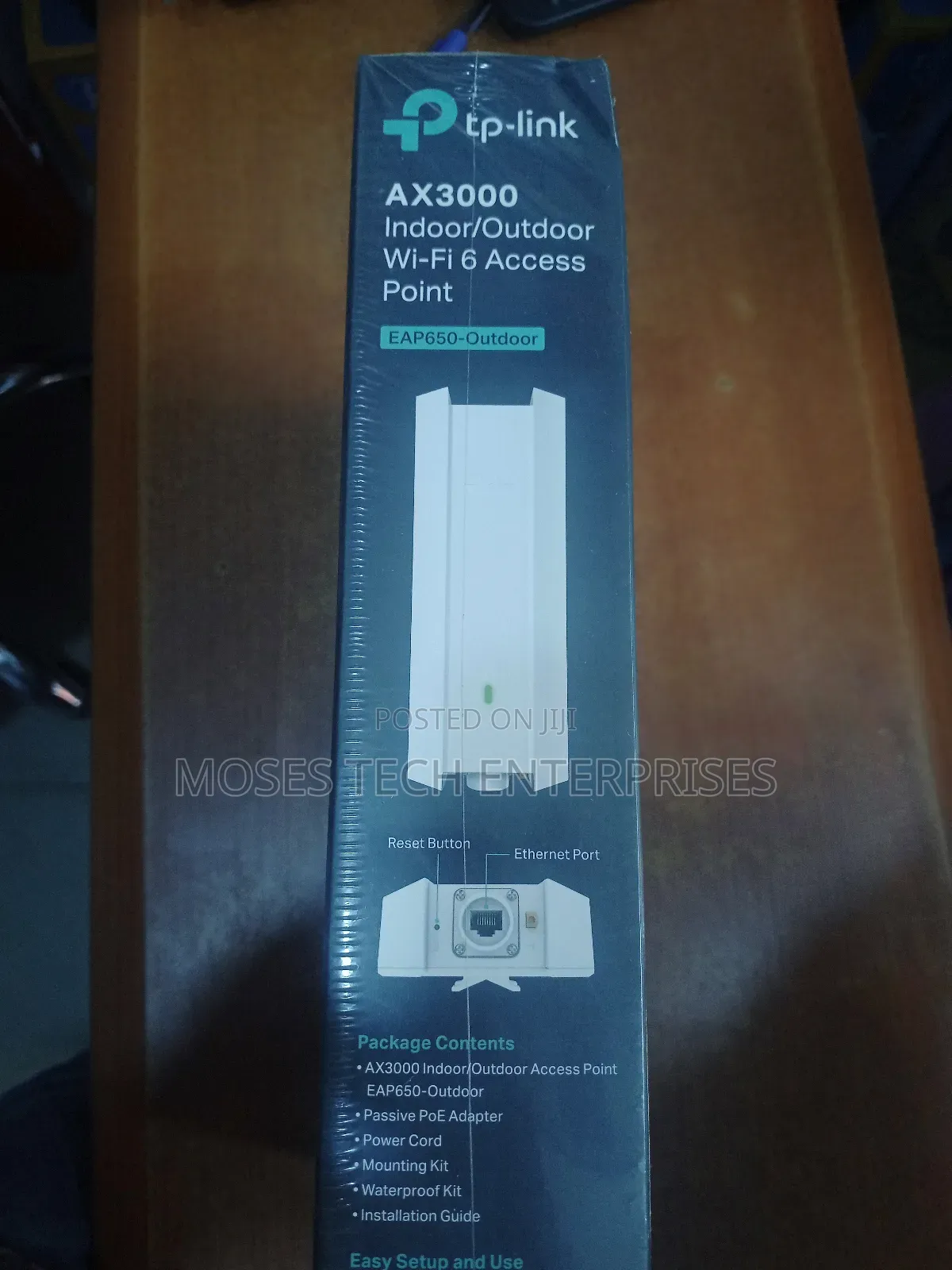Tplink Omada Wi-Fi 6 Ax3000 Indoor/Outdoor Access Point.