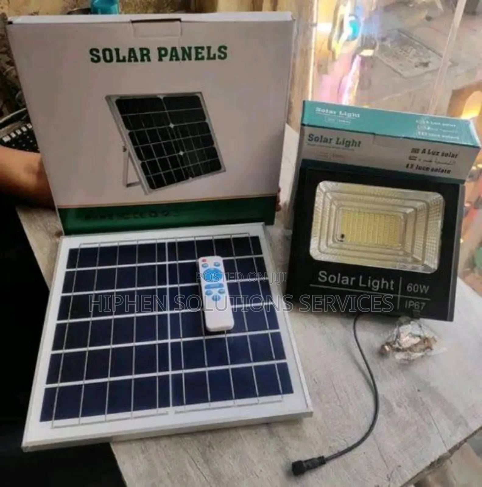 Alphar 100w Solar Flood Light Distributors in Kano