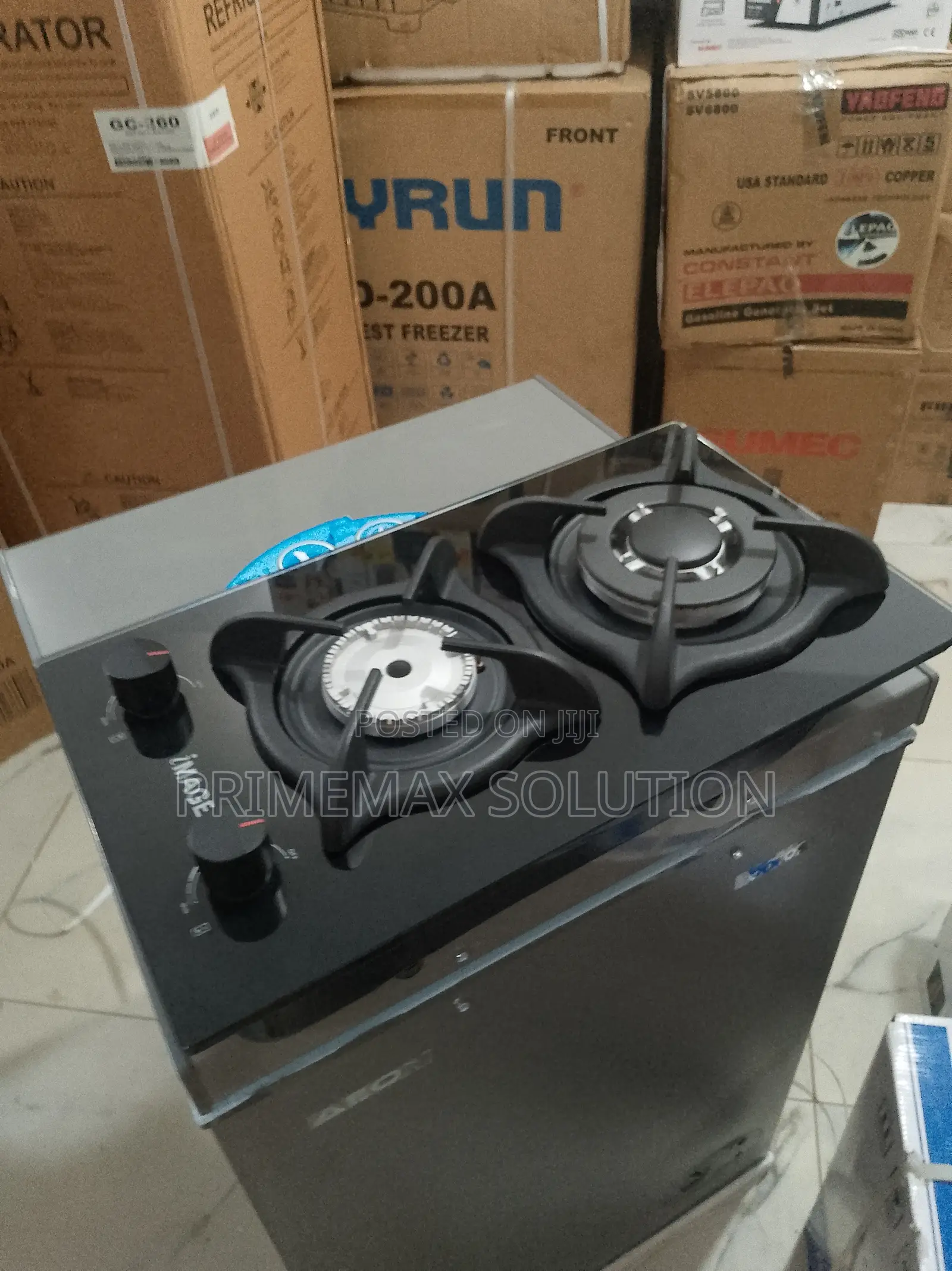 Image 70cm Built-in Gas Hob: Compact 2-Burner Mastery