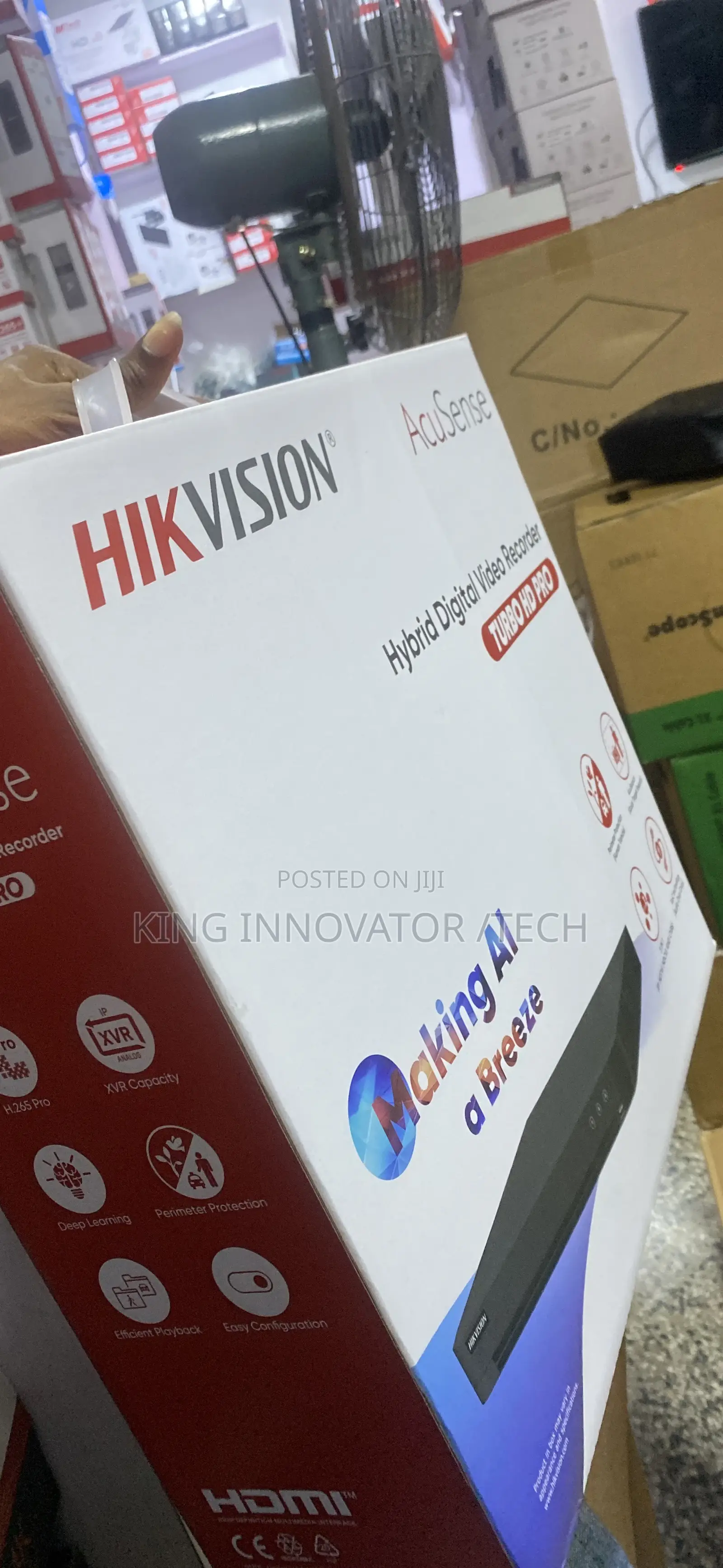 Hikvision Acusense Hybrid DVR Turbo Hd Pro 5mp. Ids-7232hqhi-M2ixt