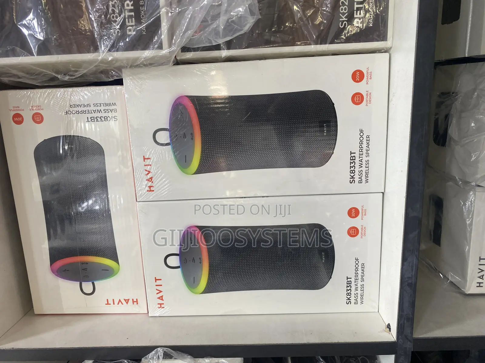 Havit Sk833bt Portable Bass Waterproof Wireless Speaker