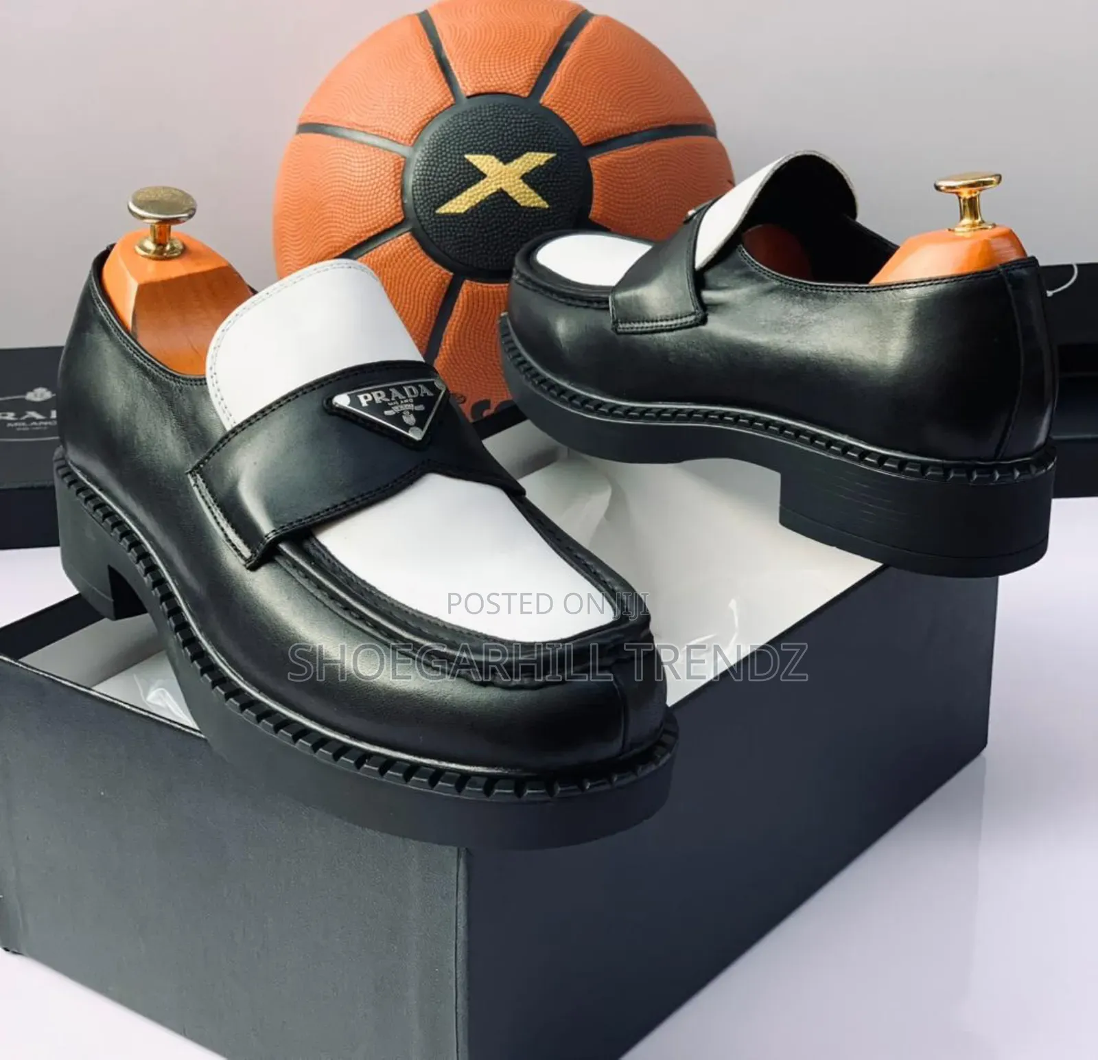 Mens Prada Chunky Loafers