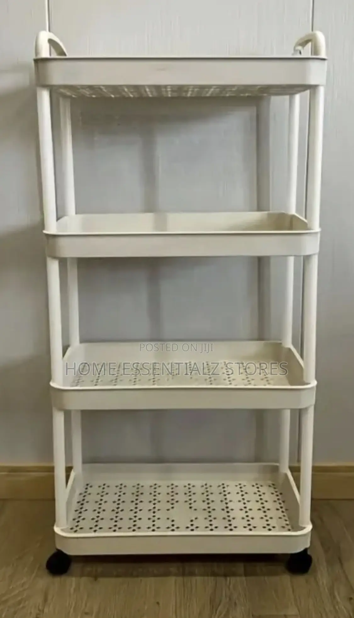 Trolley Rolling Storage Cart - 4 Tier