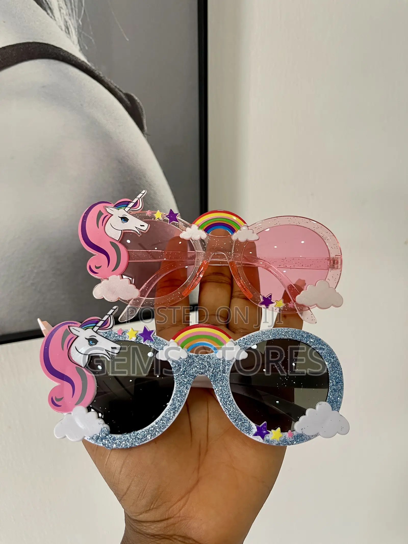 Magical Unicorn Rainbow Sunglasses for Kids | Glitter | Uv Protected