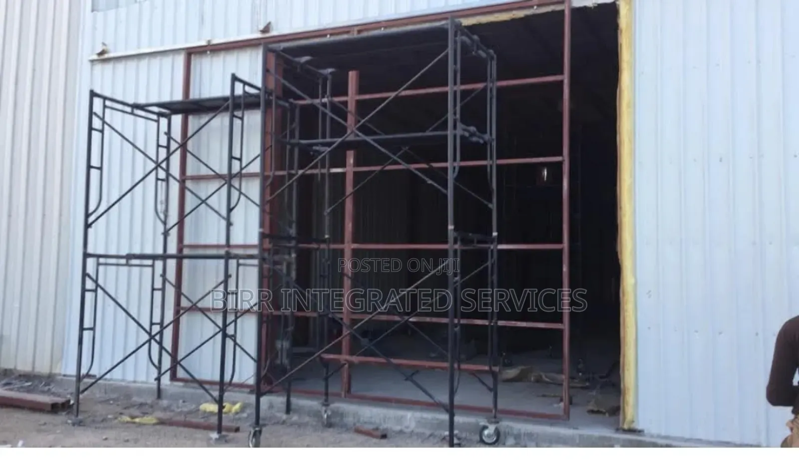 Warehouse Construction, Steel Works