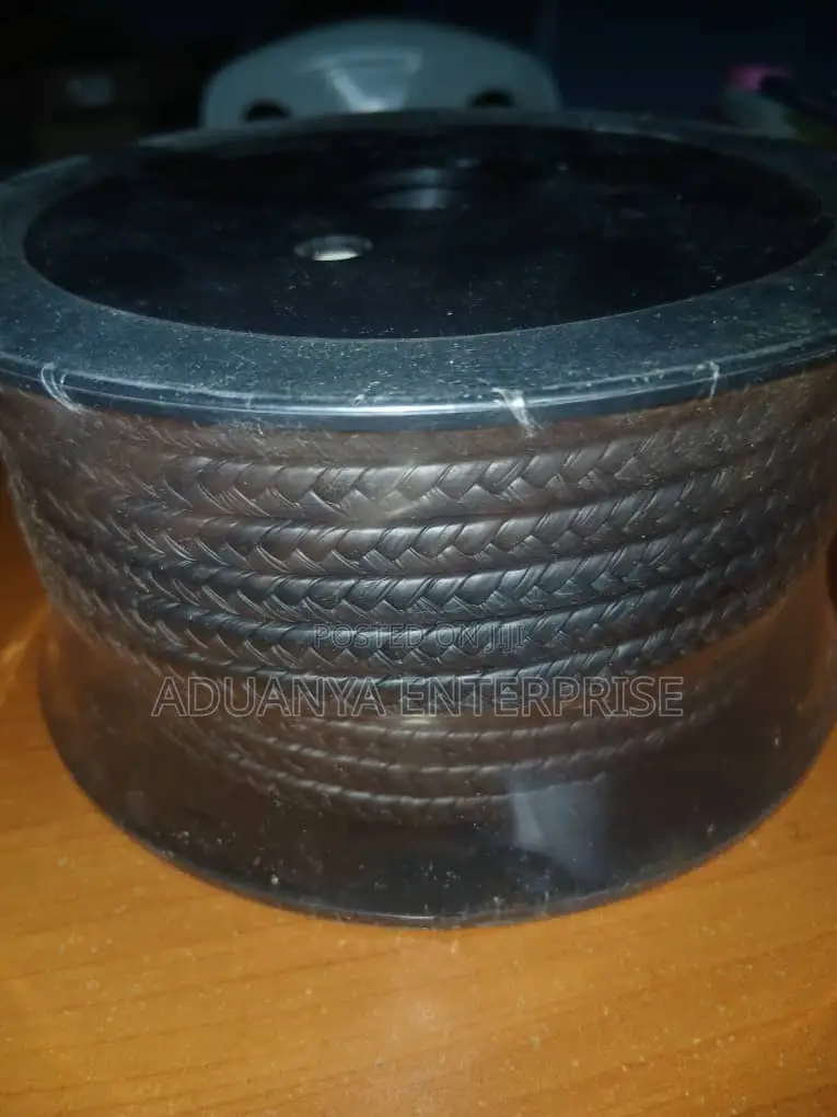 6mm * 1kg Ptfe Teflon Gland Black Packing in Portharcourt