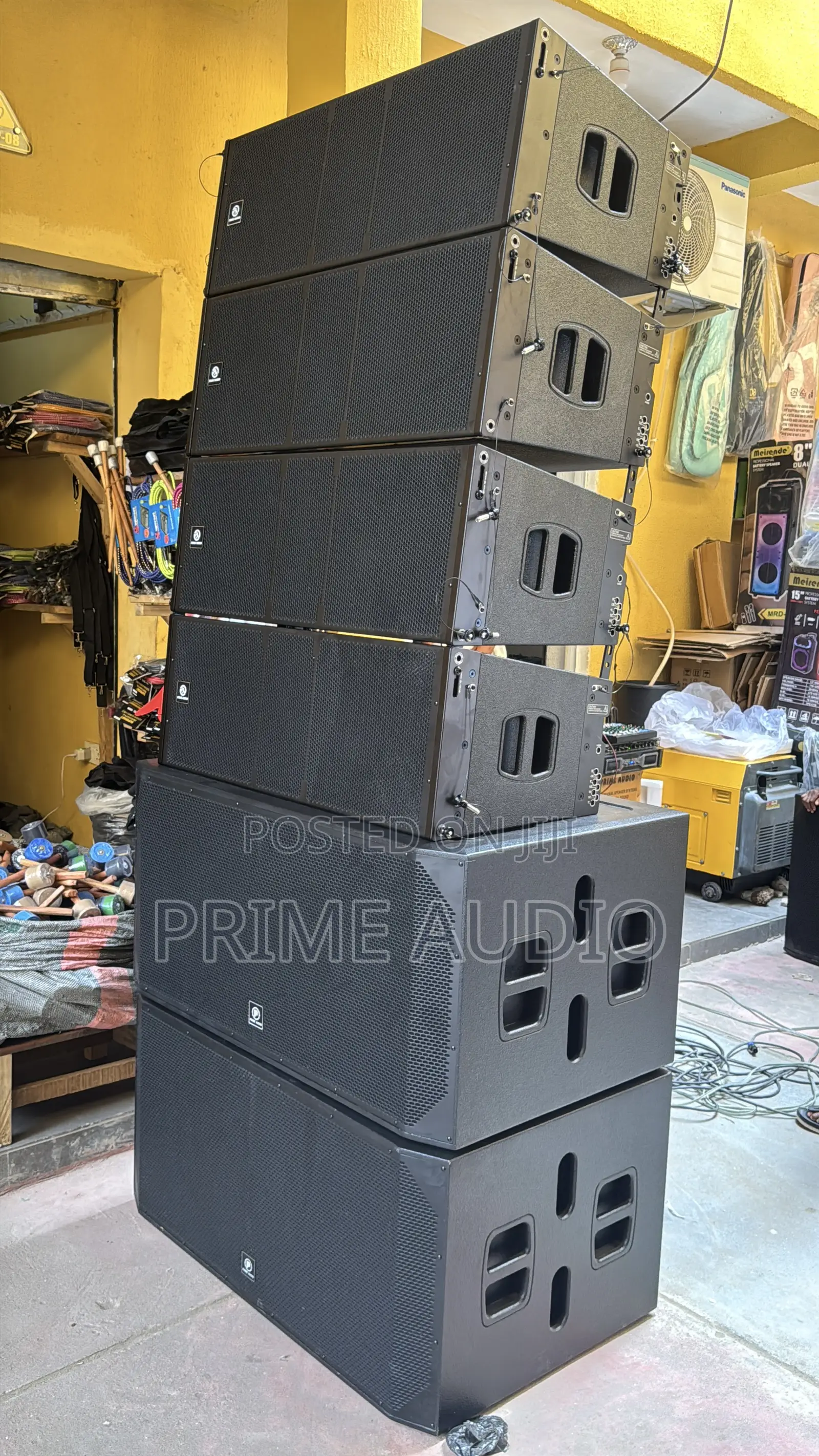 Prime Audio P212l Double 12 Inchs Line Array Speaker