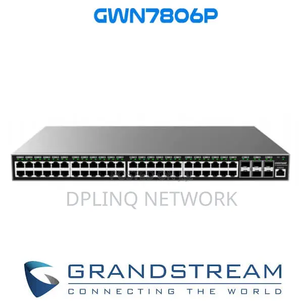 Grandstream Gwn7806p 48-Port Gigabit Enterprise Layer 2+
