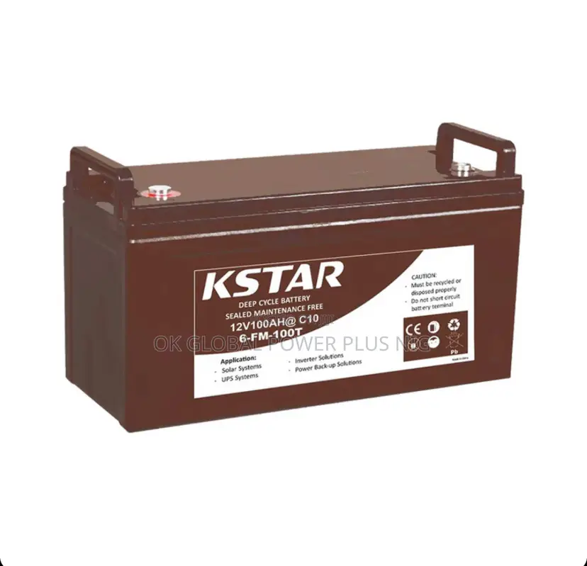 Kstar 100ah/12v Deep Cycle Battery