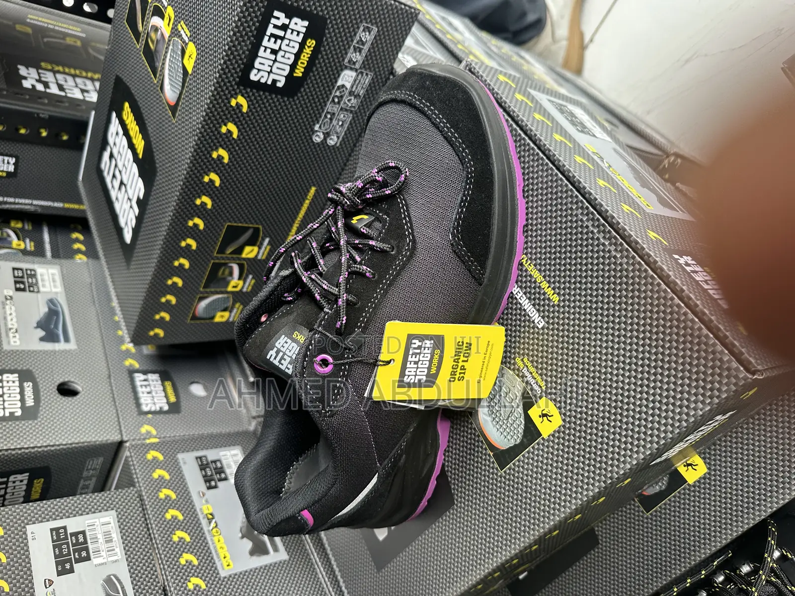 Organic S1p Low Safety Jogger Boot