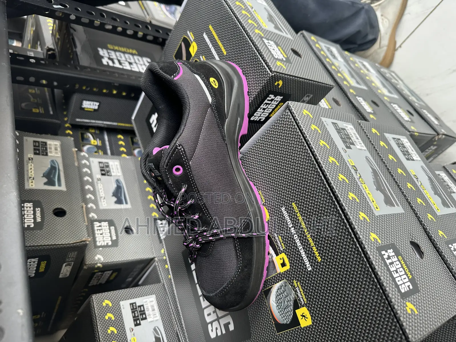 Organic S1p Low Safety Jogger Boot