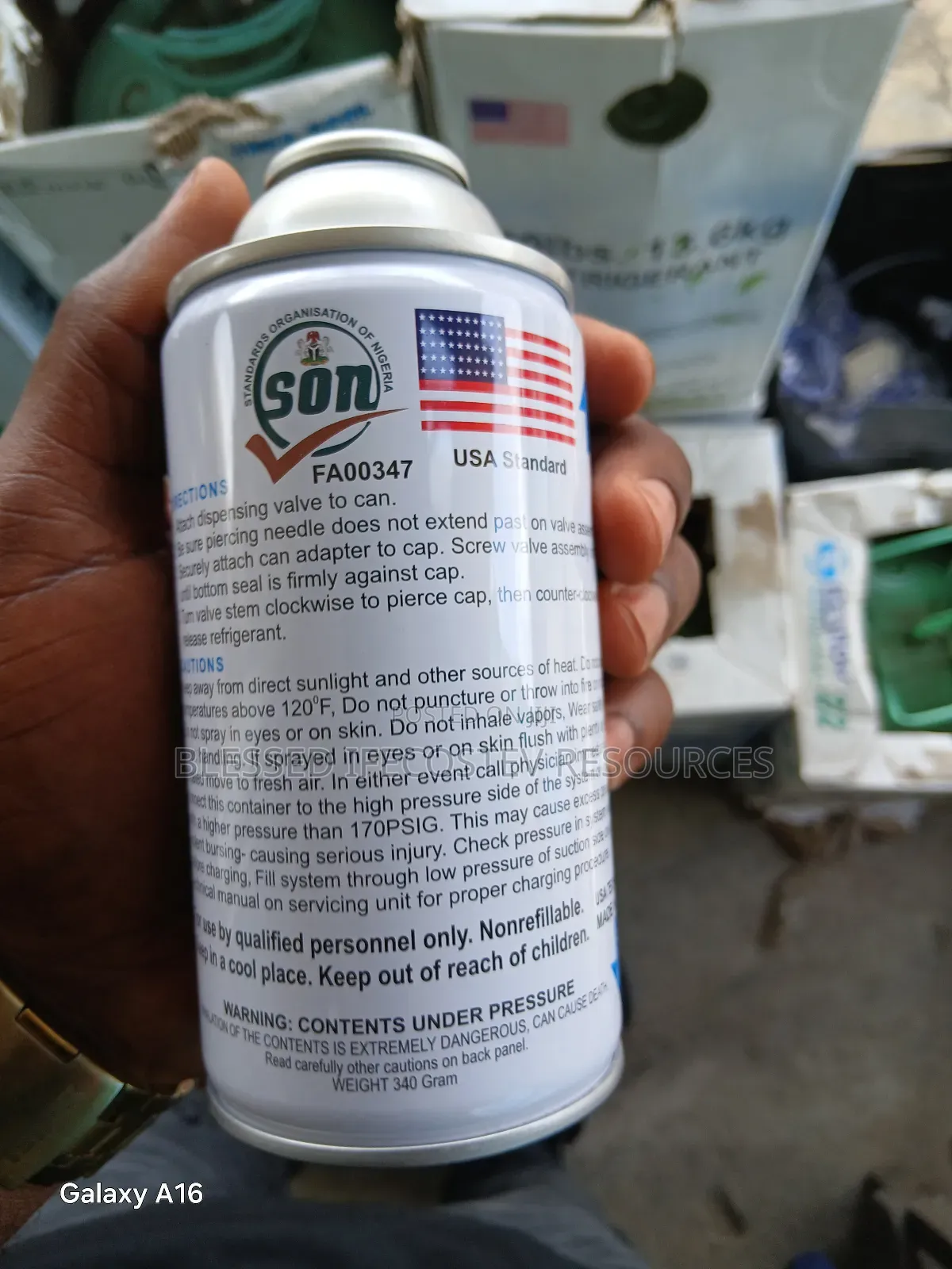 Ac Gas Cheb 134a