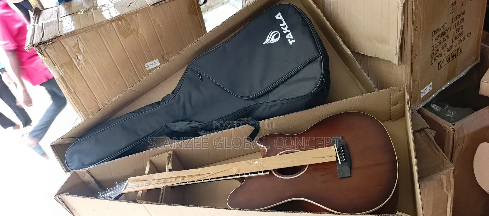 Takla 39 Inches Semi Acoustic Guitar