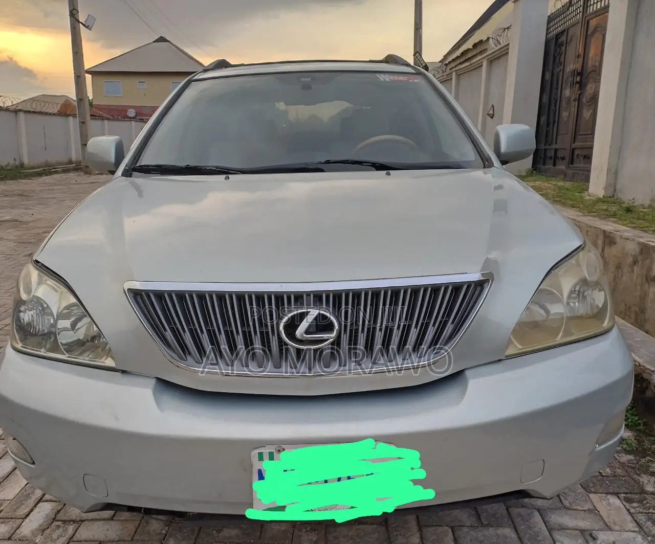 Lexus RX 350 2007 Green