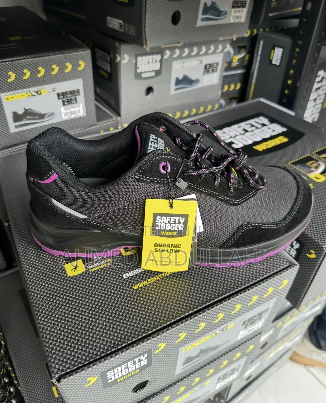Organic S1p Low Safety Jogger Boot