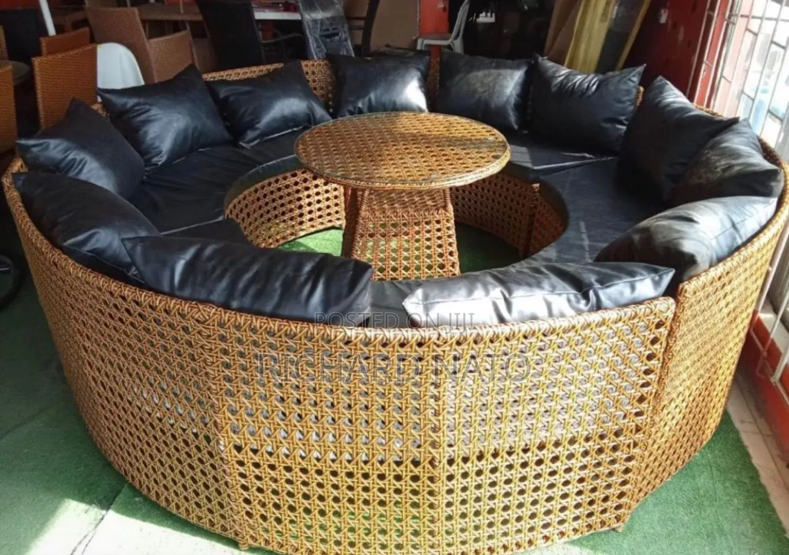 Round Gathering Outdoors and Events Chair