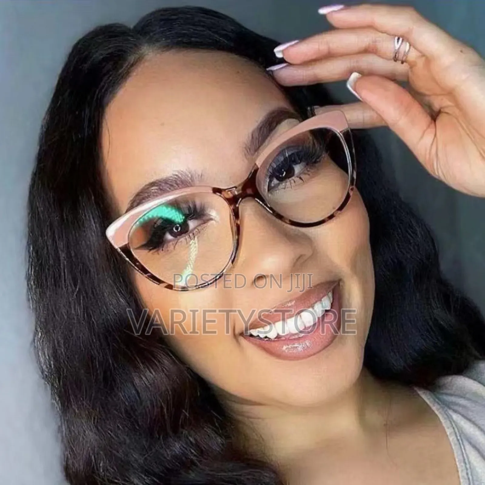 Women Anti Blue Light Blocking Cat Eye Glasses Frame