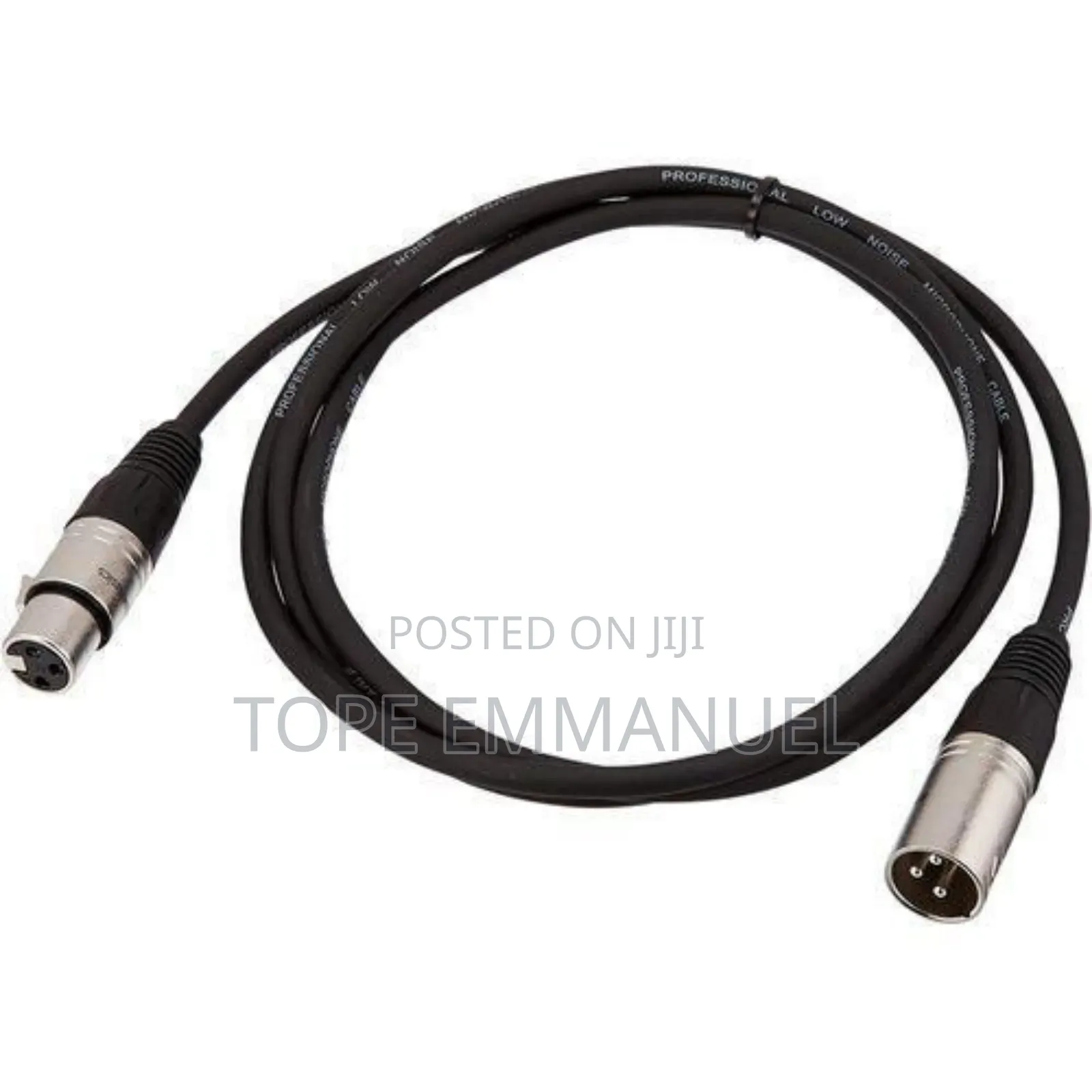 XLR Microphone Cable - Balanced Mic Cable - Mixers 5meter
 