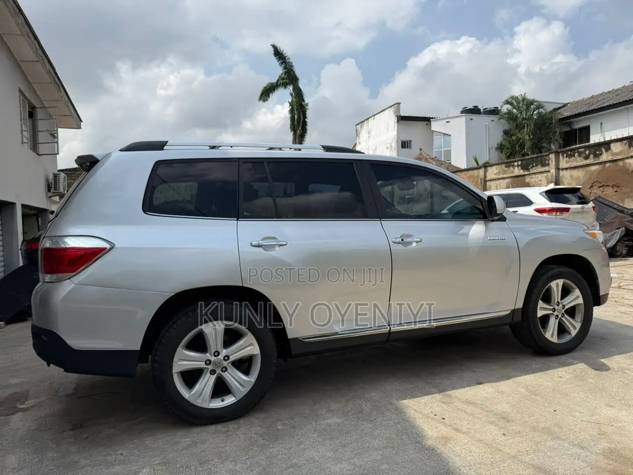 Toyota Highlander Limited 2011 Silver