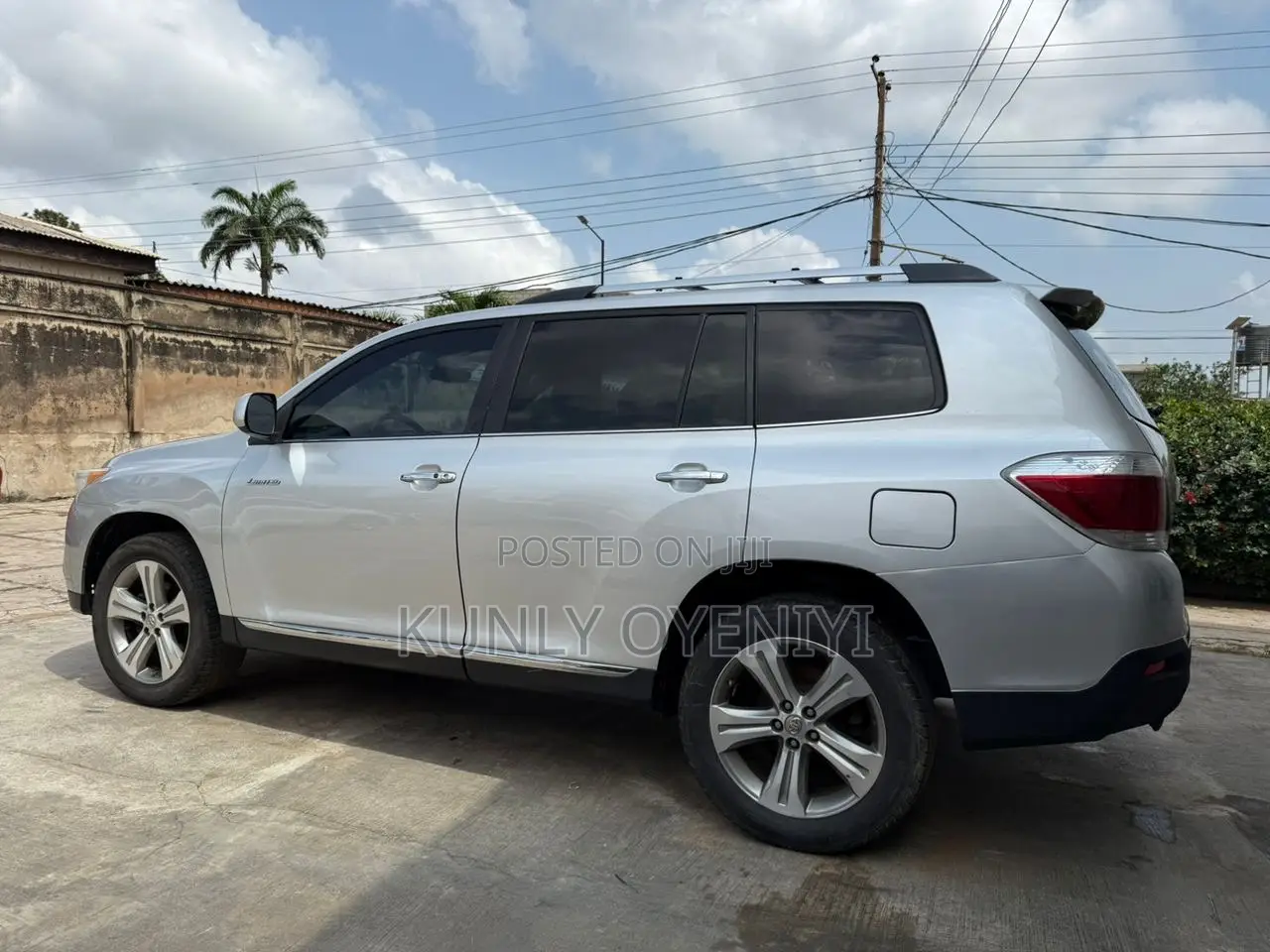 Toyota Highlander Limited 2011 Silver