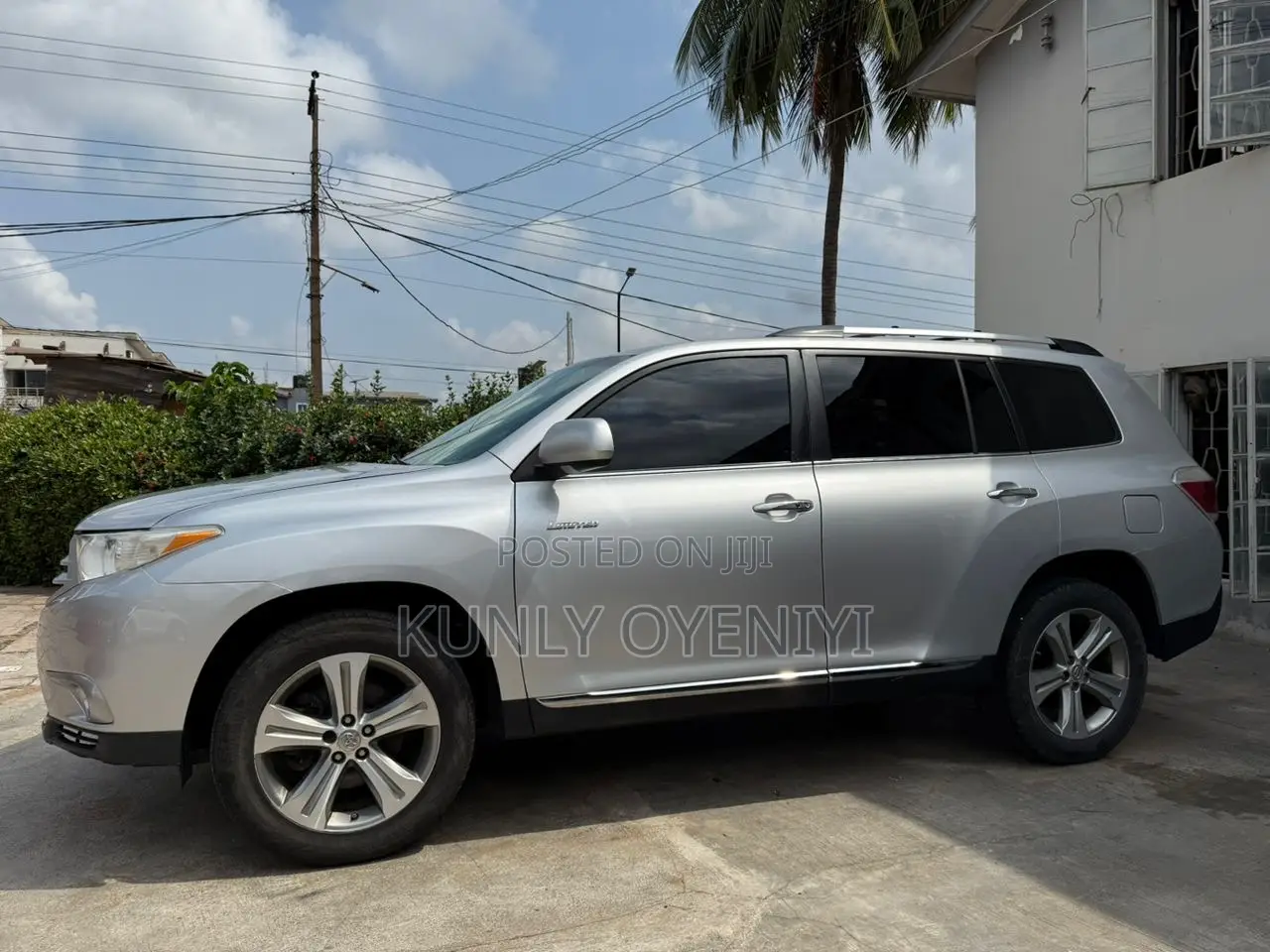 Toyota Highlander Limited 2011 Silver