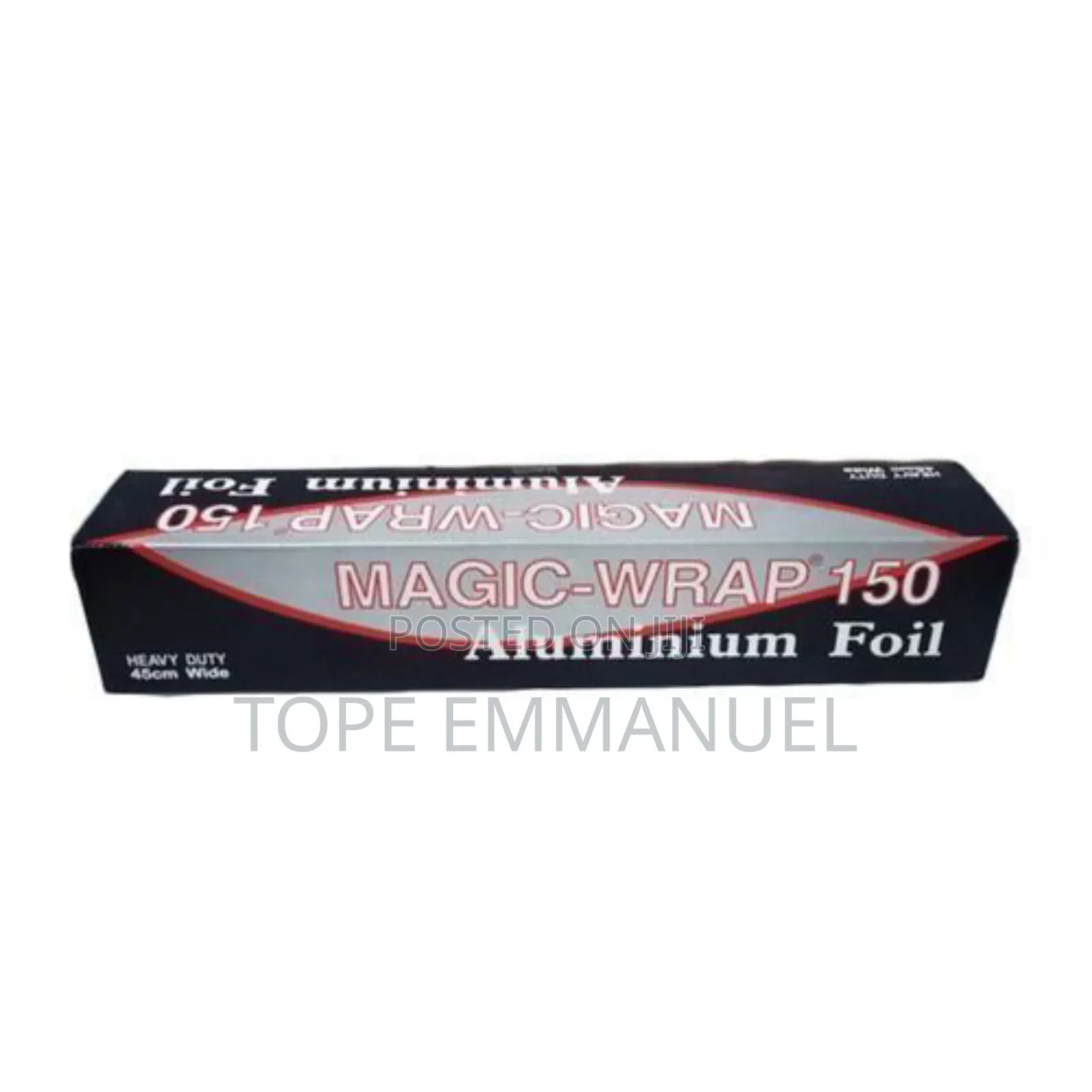 Magic-wrap 150 Heavy Duty Aluminium Foil.