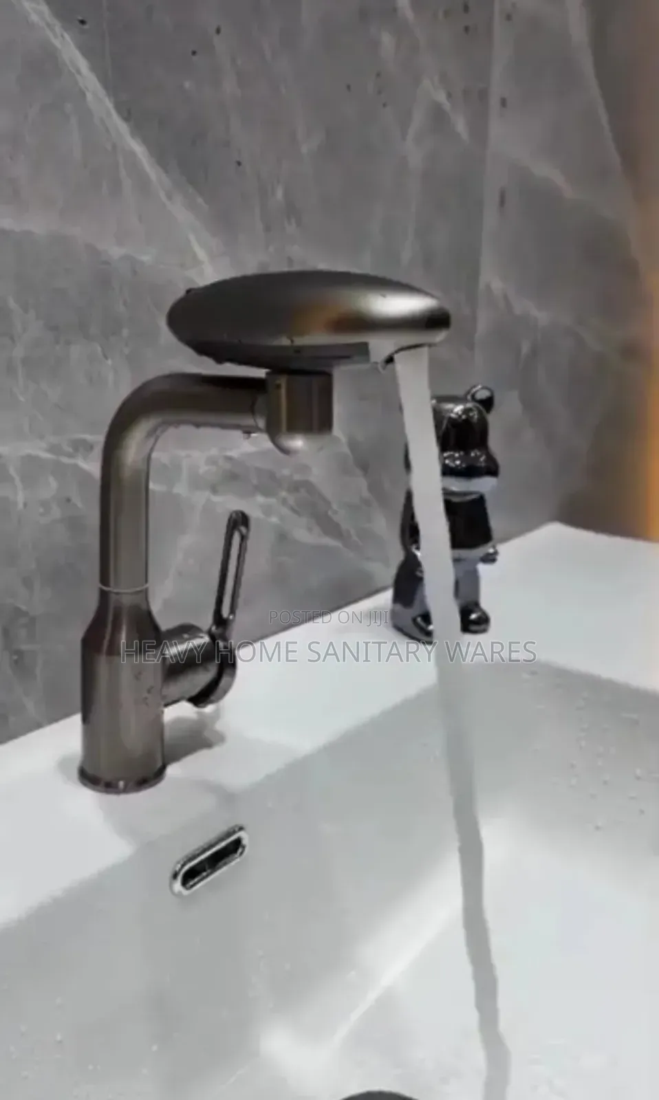 Waterfall Basin Mixer Tap (360 Rotating)