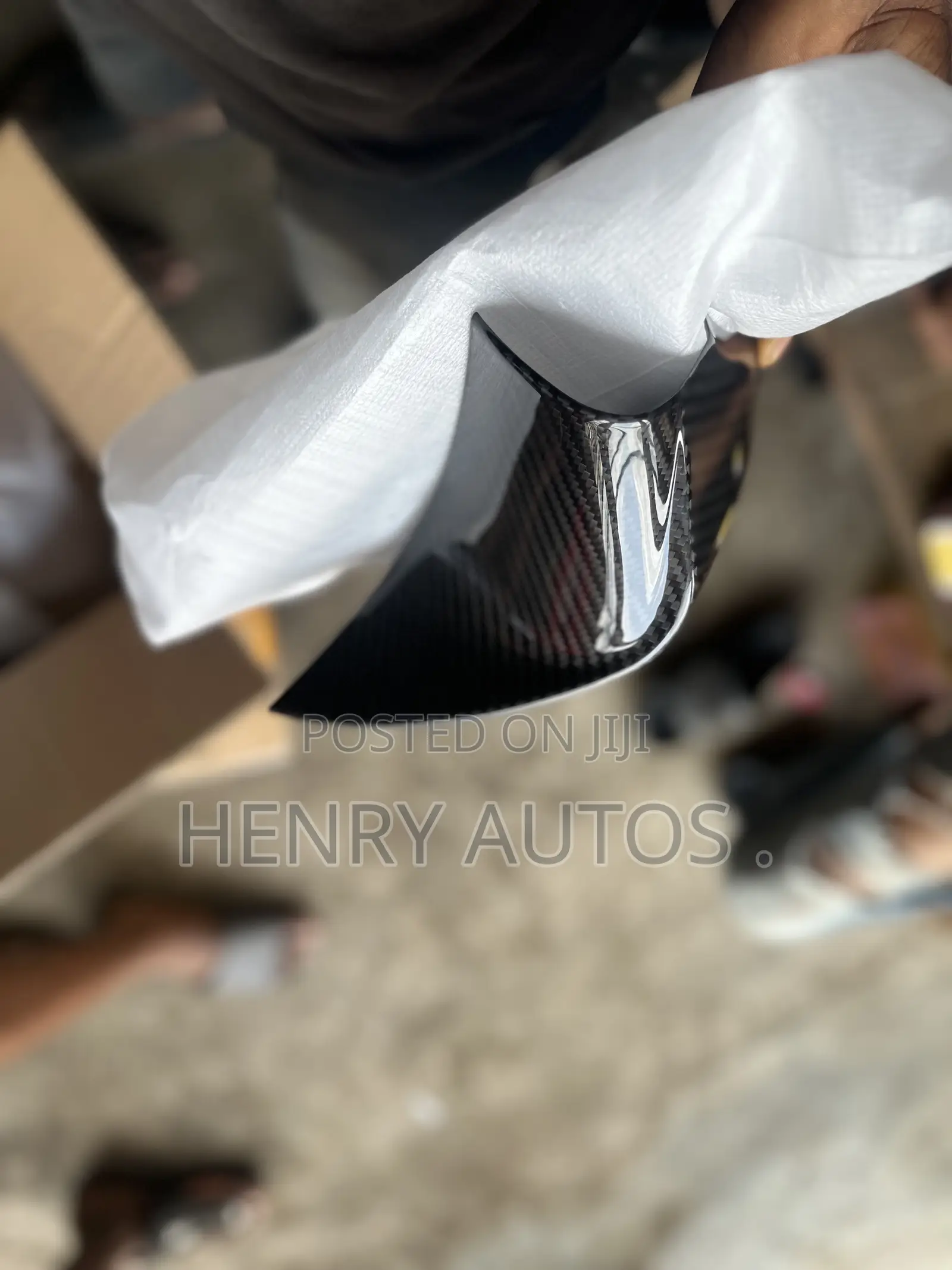 Carbon Fiber Mirror Cover for Is , Es and Gs