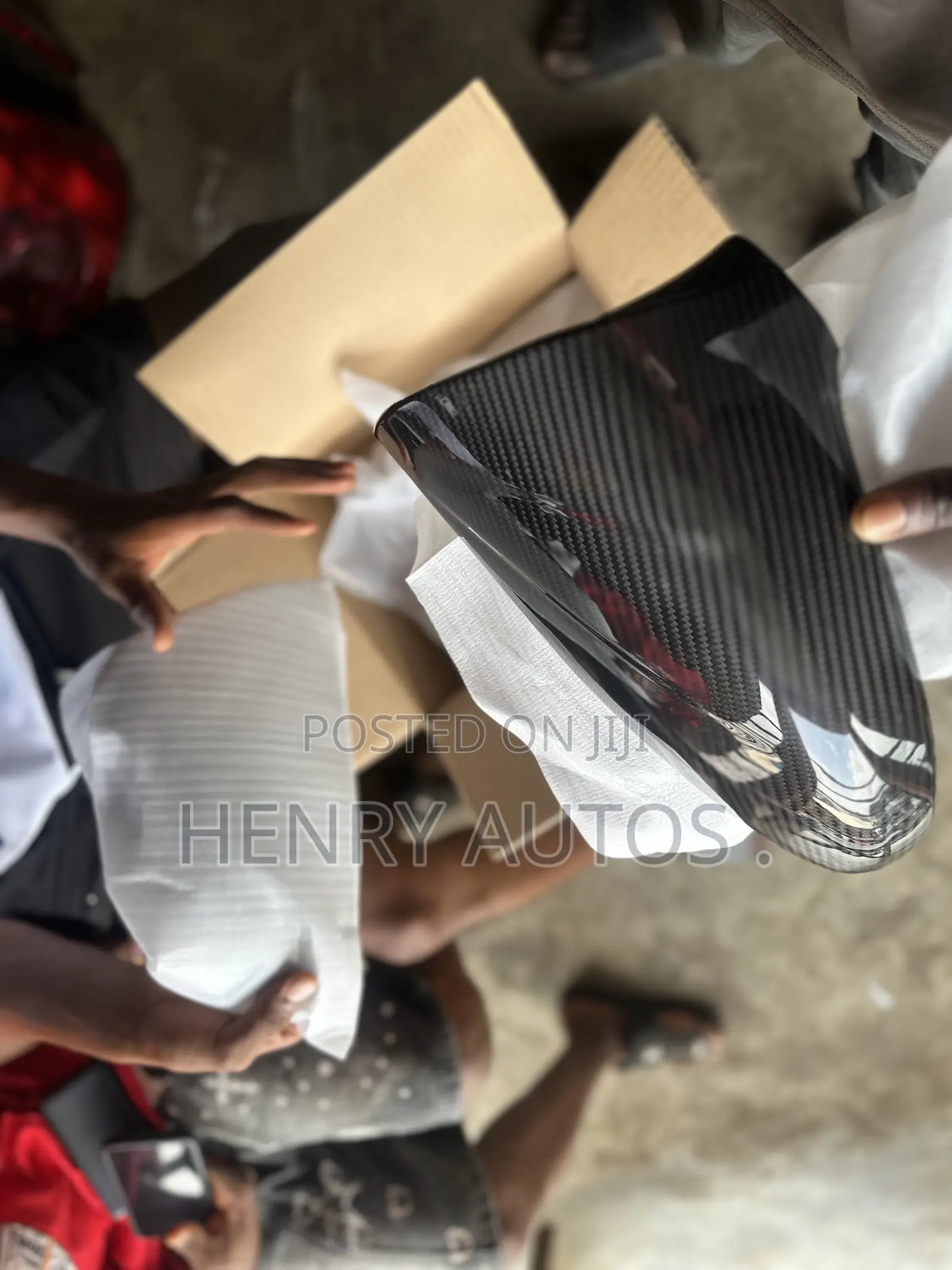 Carbon Fiber Mirror Cover for Is , Es and Gs