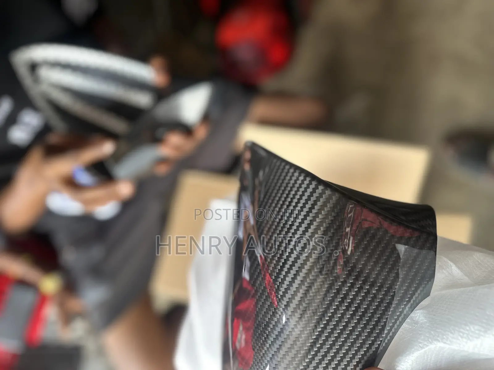 Carbon Fiber Mirror Cover for Is , Es and Gs