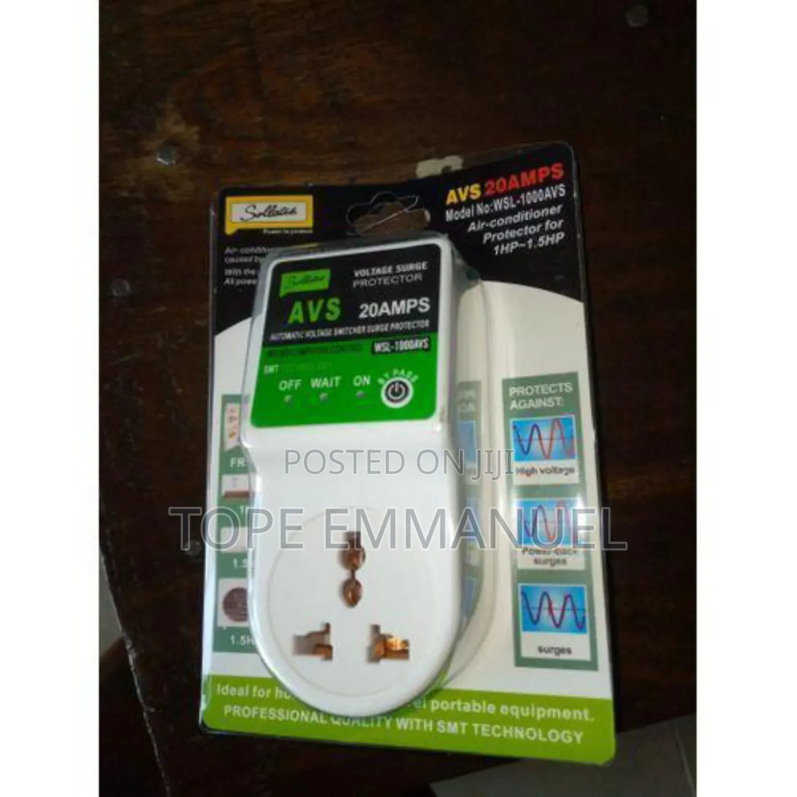 Avs 20amps for Air-Conditioner Protector 1hp -1.5hp 